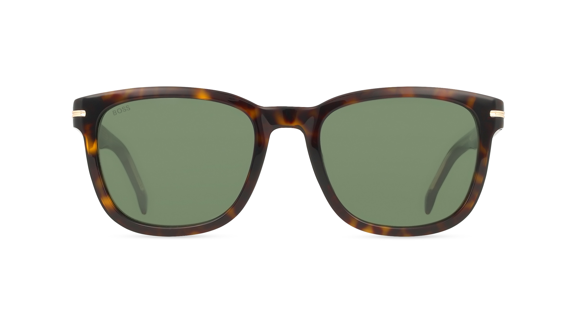 Boss 1722/G/S Herren-Sonnenbrille Vollrand Eckig Acetat-Gestell, braun