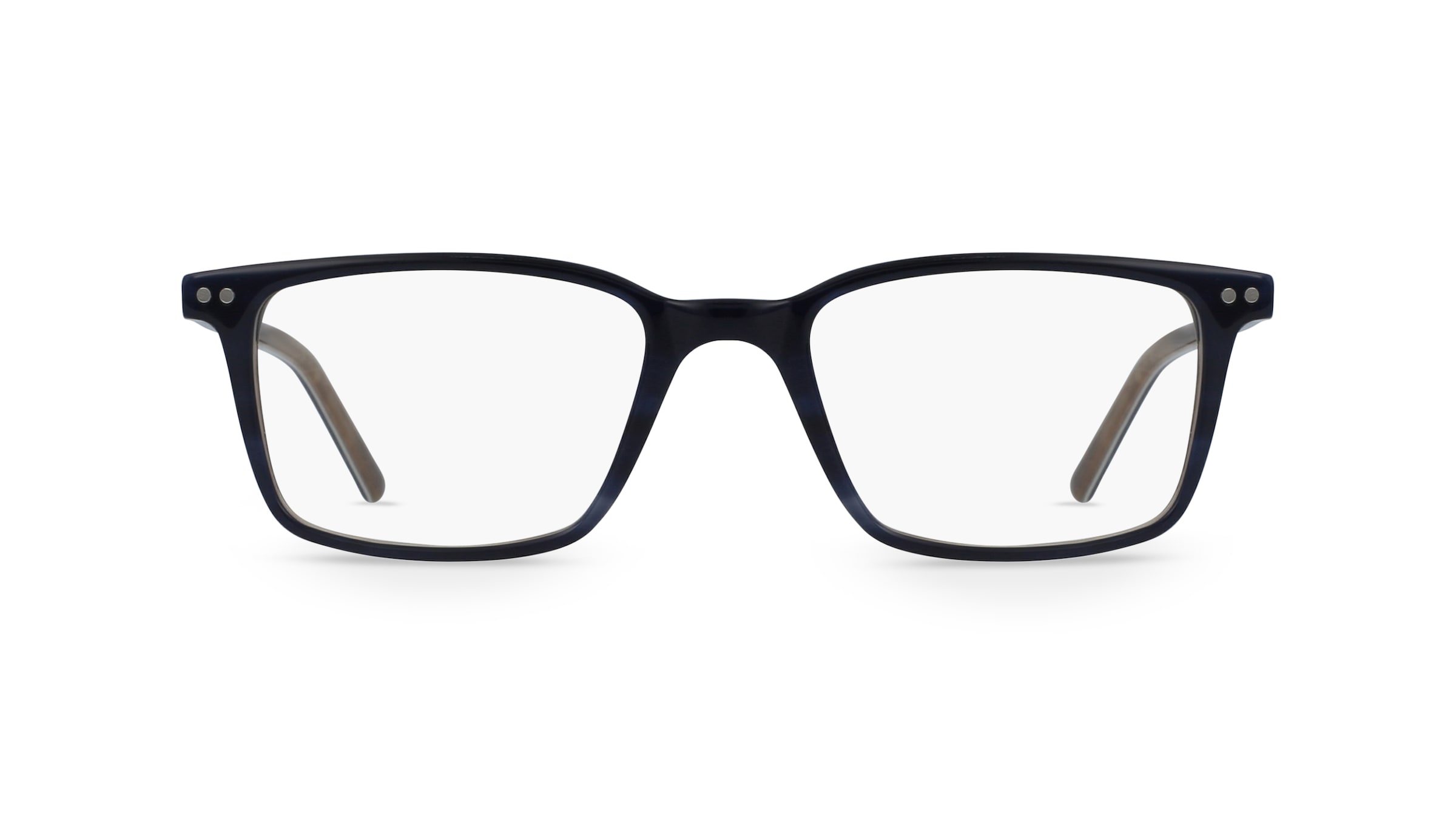 Fielmann MT 004 CL Herren-Brille inkl. Gläser Vollrand Eckig Acetat-Gestell 50mm/18mm/135mm, blau