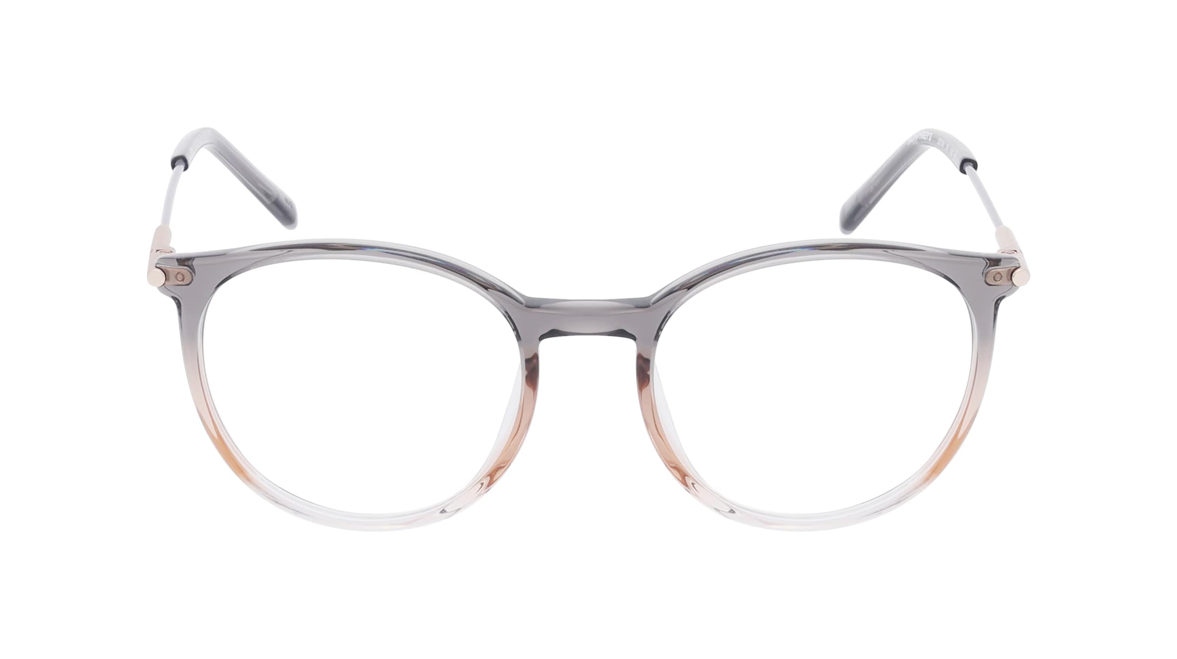 HUMPHREY’S eyewear 581144 Damen-Brille inkl. Gläser Vollrand Panto Acetat-Gestell 47mm/17mm/140mm, grau