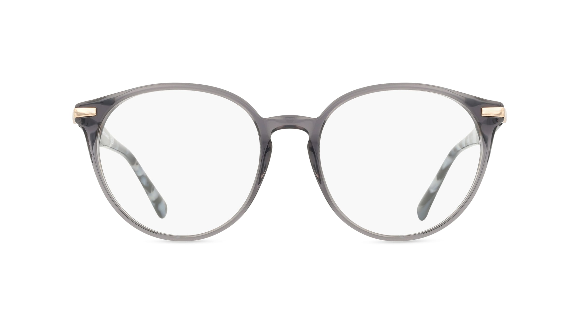 Scotch & Soda 3026 Damen-Brille inkl. Gläser Vollrand Rund Acetat-Gestell 52mm/17mm/140mm, grau