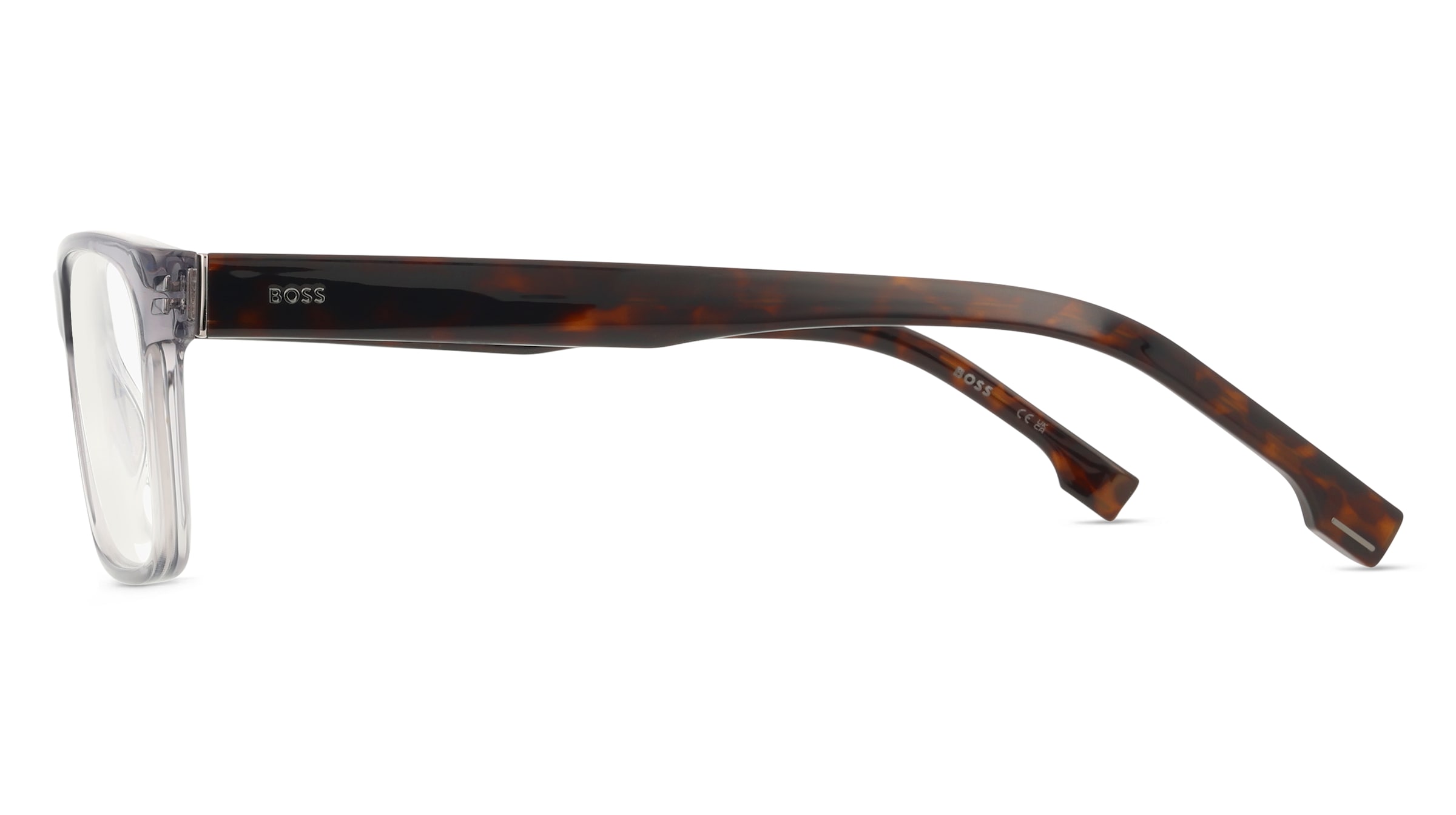 Thumbnail - Boss 1762 Herren-Brille inkl. Gläser Vollrand Eckig Acetat-Gestell 58/17/155, grau