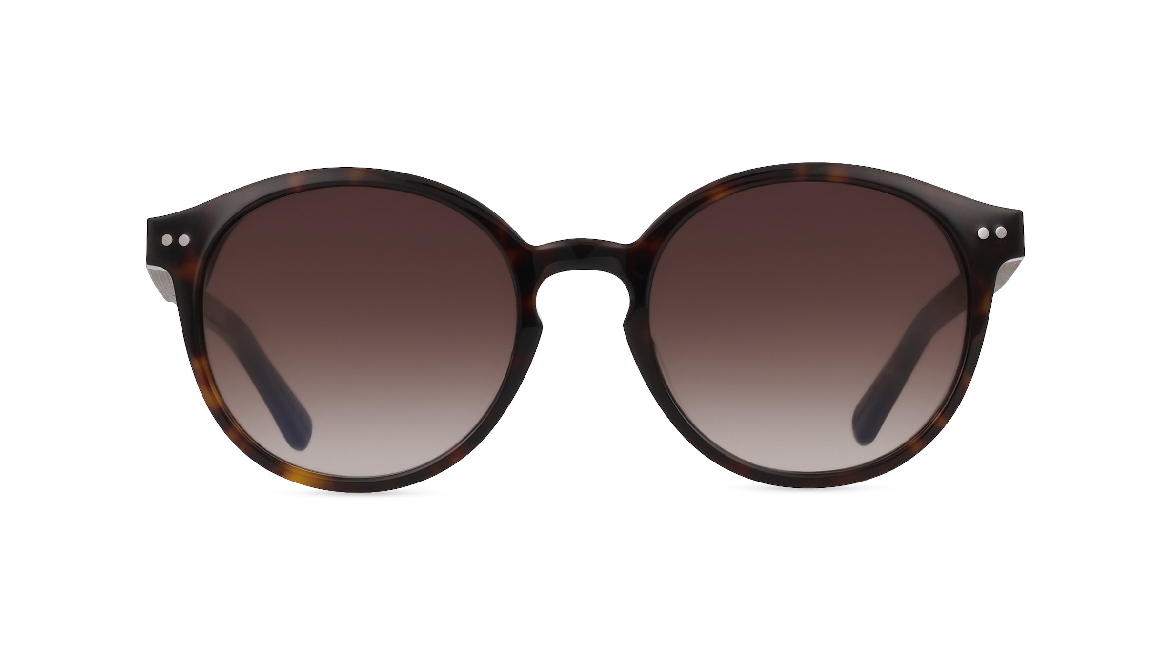 Woodfellas 10777 TROSTBERG Damen-Sonnenbrille Vollrand Rund Holz Acetate-Gestell, braun