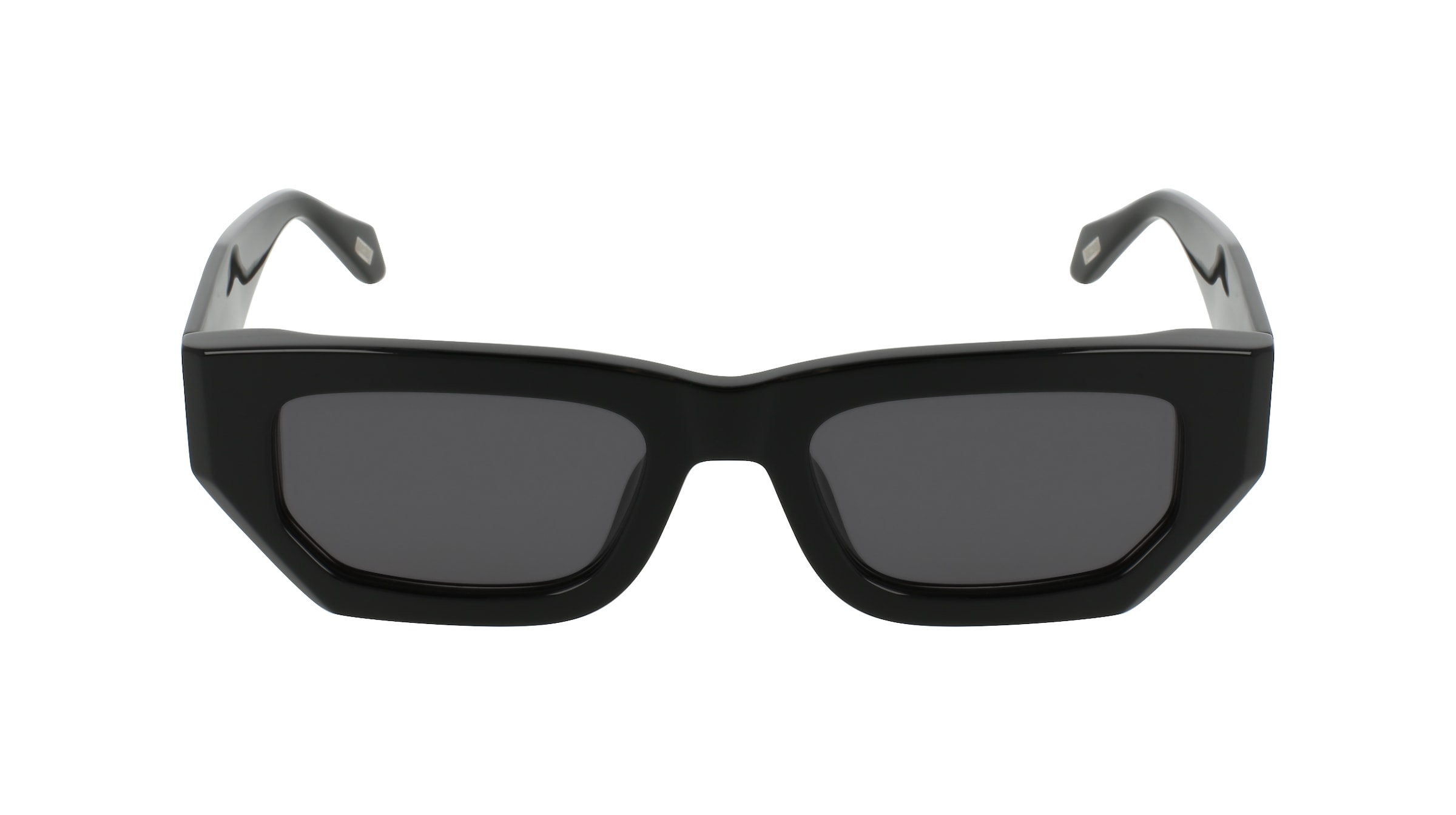 Just Cavalli SJC170 Unisex-Sonnenbrille Vollrand Quadratisch Kunststoff-Gestell, schwarz