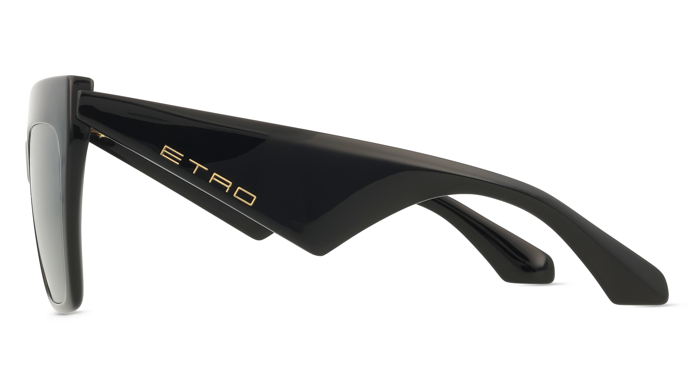 Thumbnail - Etro 0001/S Damen-Sonnenbrille Vollrand Rectangular Acetat-Gestell, schwarz
