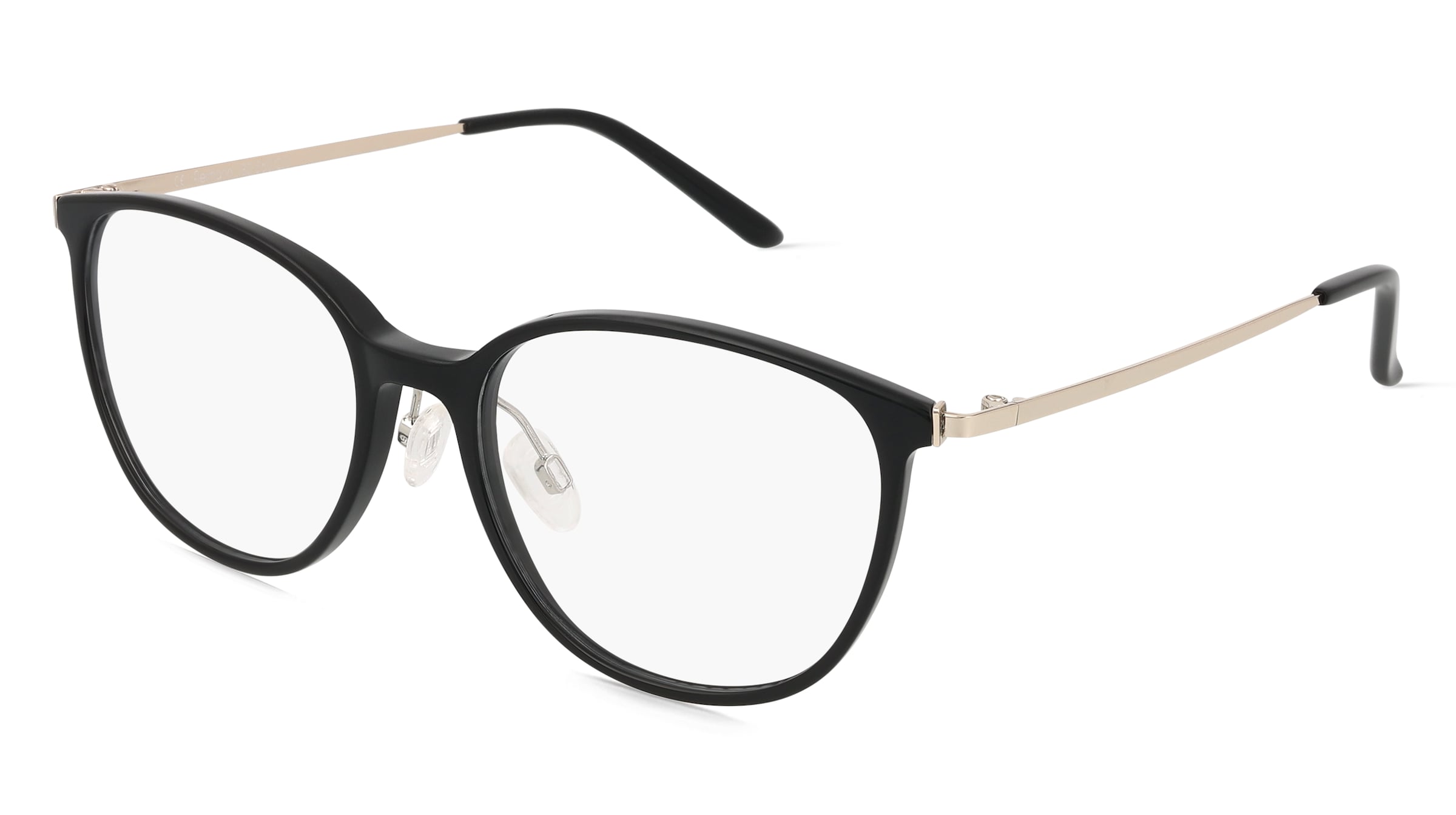 Fielmann BD 560 CL Damen-Brille inkl. Gläser Vollrand Oval Acetat-Gestell 53/17/140, Schwarz