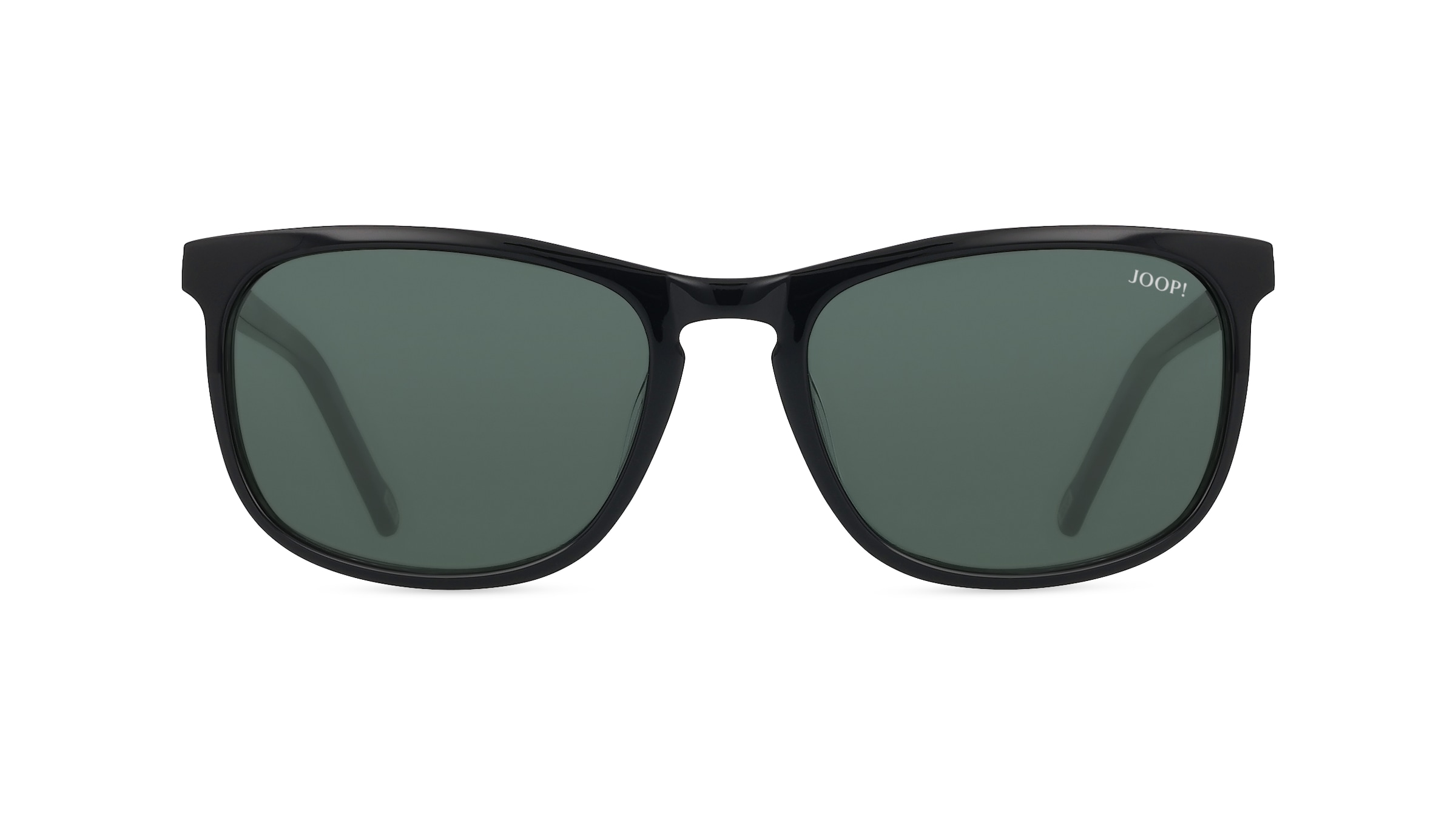 JOOP! JP 7105 Unisex-Sonnenbrille Vollrand Eckig Bio-Acetat-Gestell, schwarz