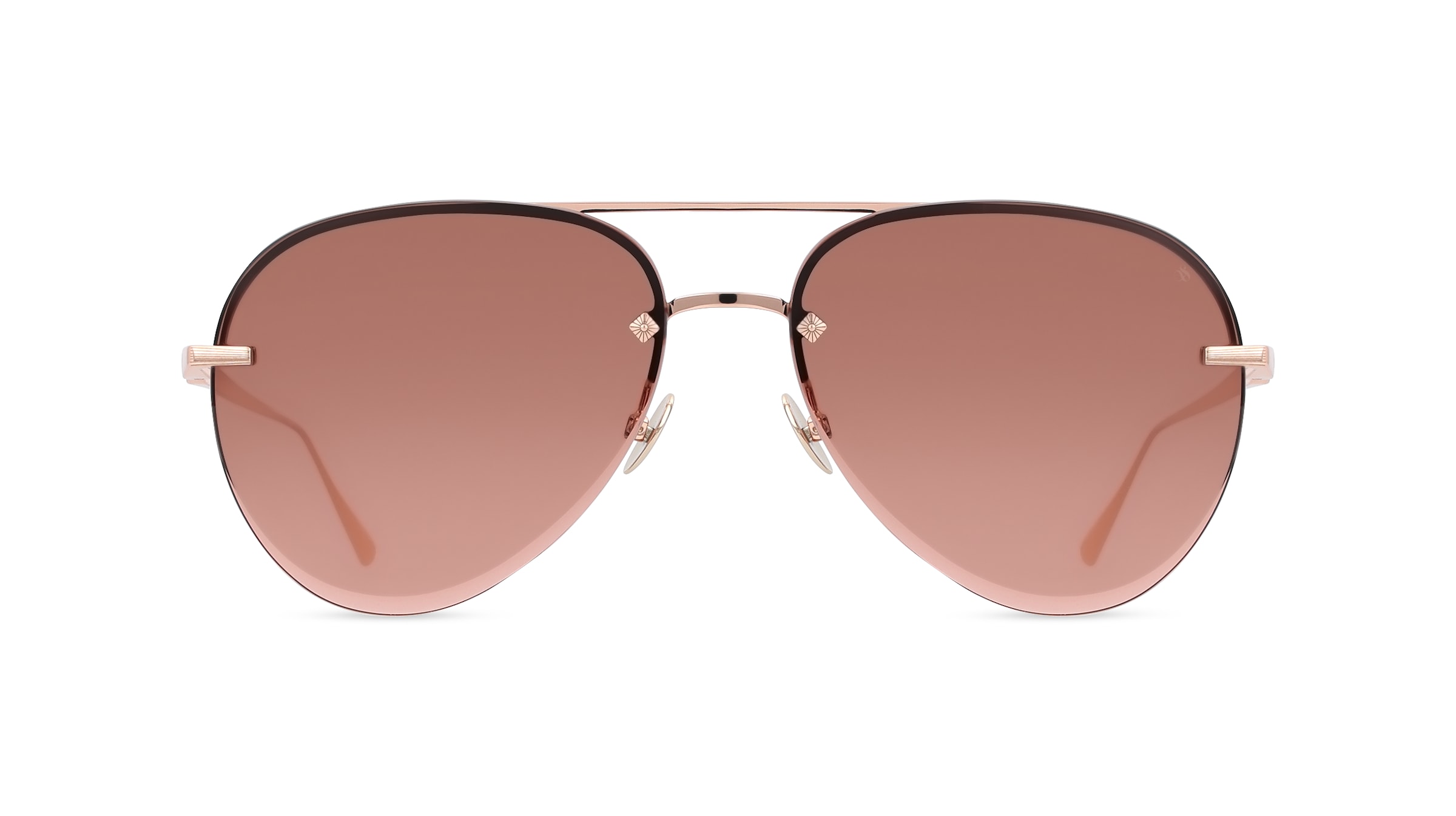 Scotch & Soda SS 5016 Damen-Sonnenbrille Vollrand Pilot Metall-Gestell, Pink