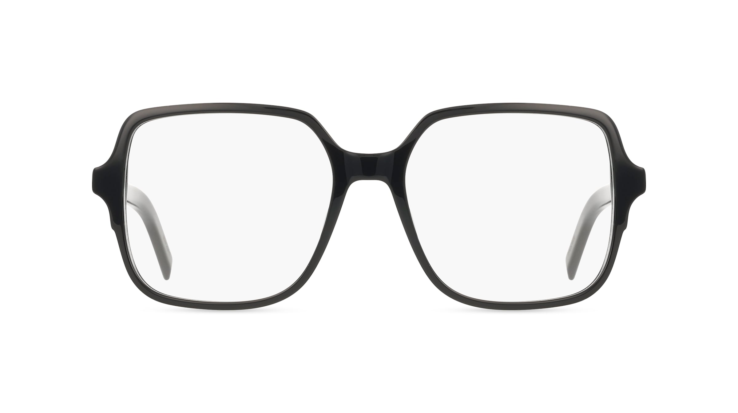 Givenchy GV50044I GV DAY Damen-Brille inkl. Gläser Vollrand Eckig Acetat-Gestell 53/16/140, schwarz