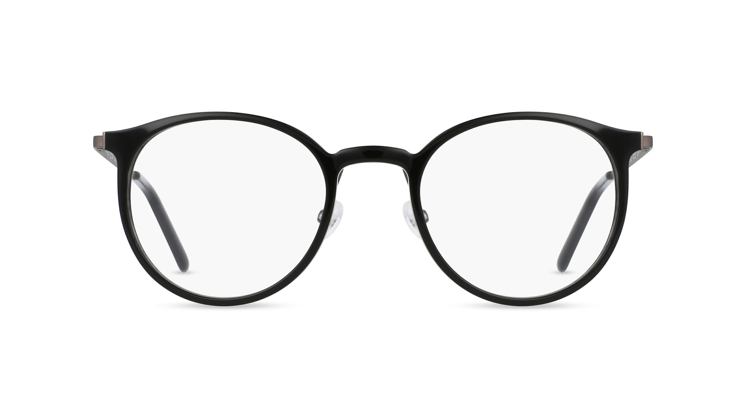 Fielmann MI 038 CL Unisex-Brille inkl. Gläser Vollrand Panto Acetat-Gestell 49mm/21mm/140mm, schwarz