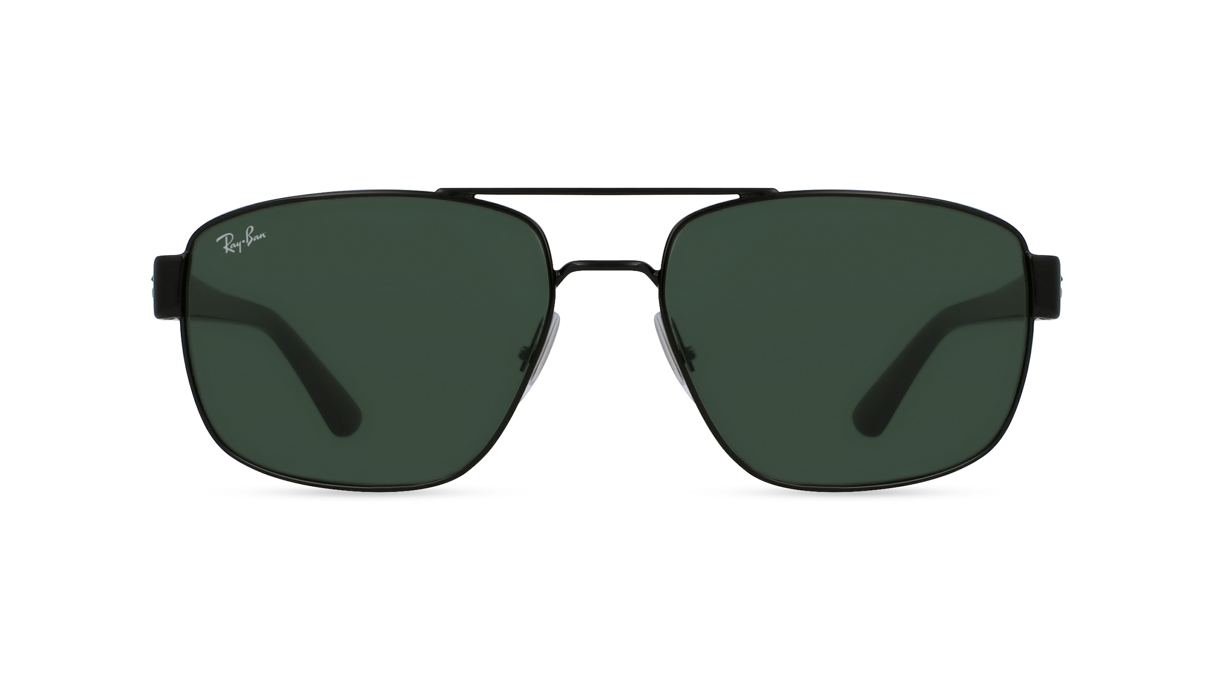 Ray-Ban RB 3663 Herren-Sonnenbrille Vollrand Eckig Metall-Gestell, schwarz