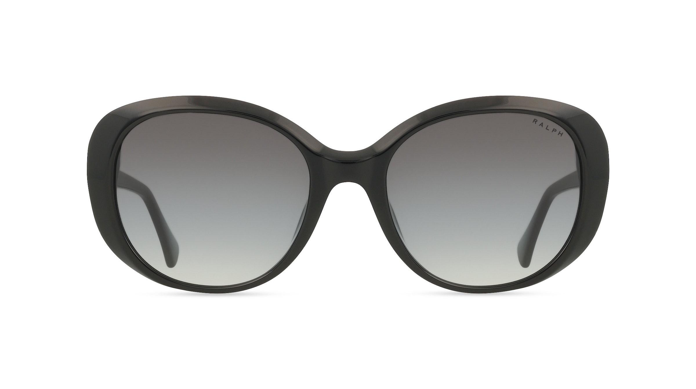 Ralph 0RA5335U Damen-Sonnenbrille Vollrand Rund Acetat-Gestell, schwarz