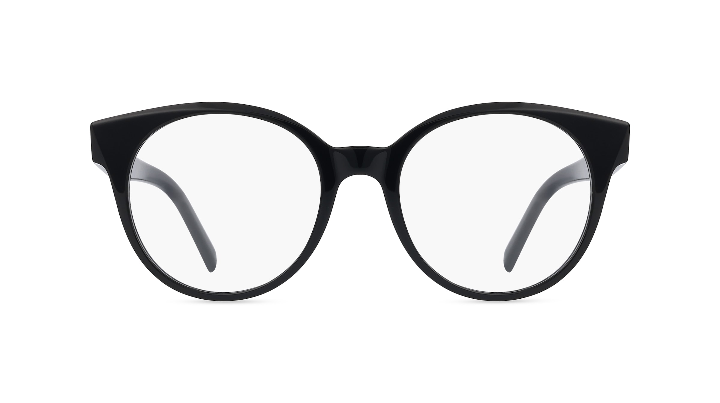 Givenchy GV50028I Unisex-Brille inkl. Gläser Vollrand Rund Bio-Acetat-Gestell 51/19/145, schwarz