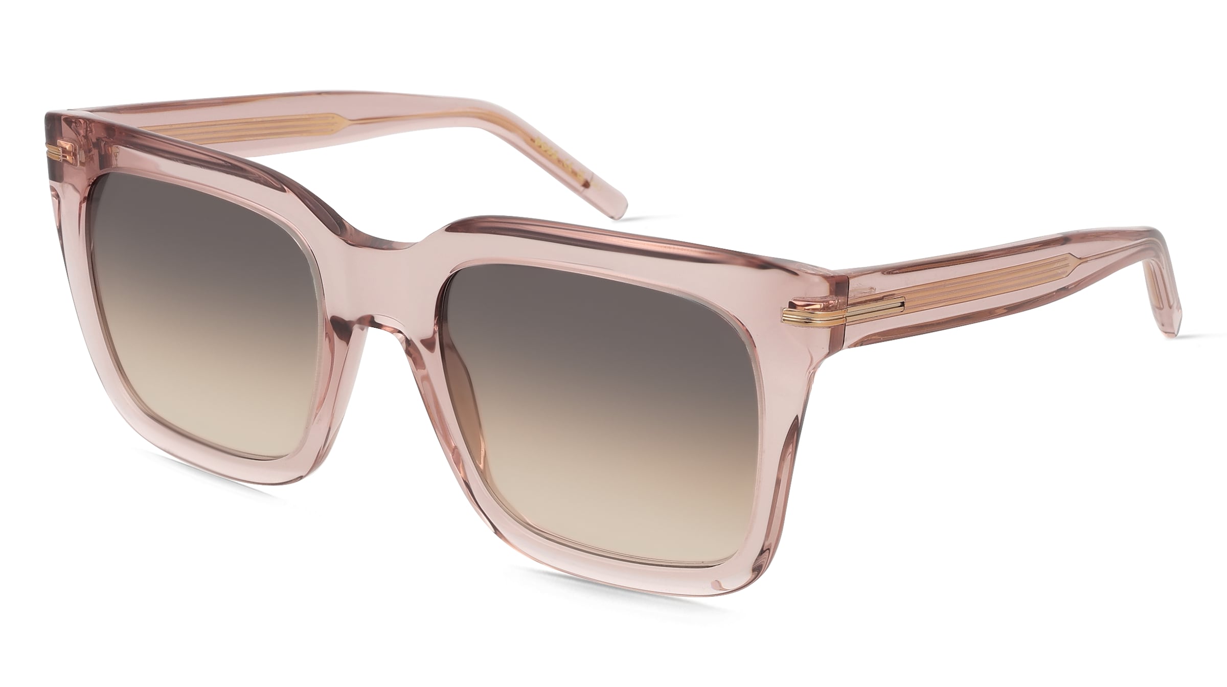 Boss 1656/S Damen-Sonnenbrille Vollrand Quadratisch Acetat-Gestell, Pink