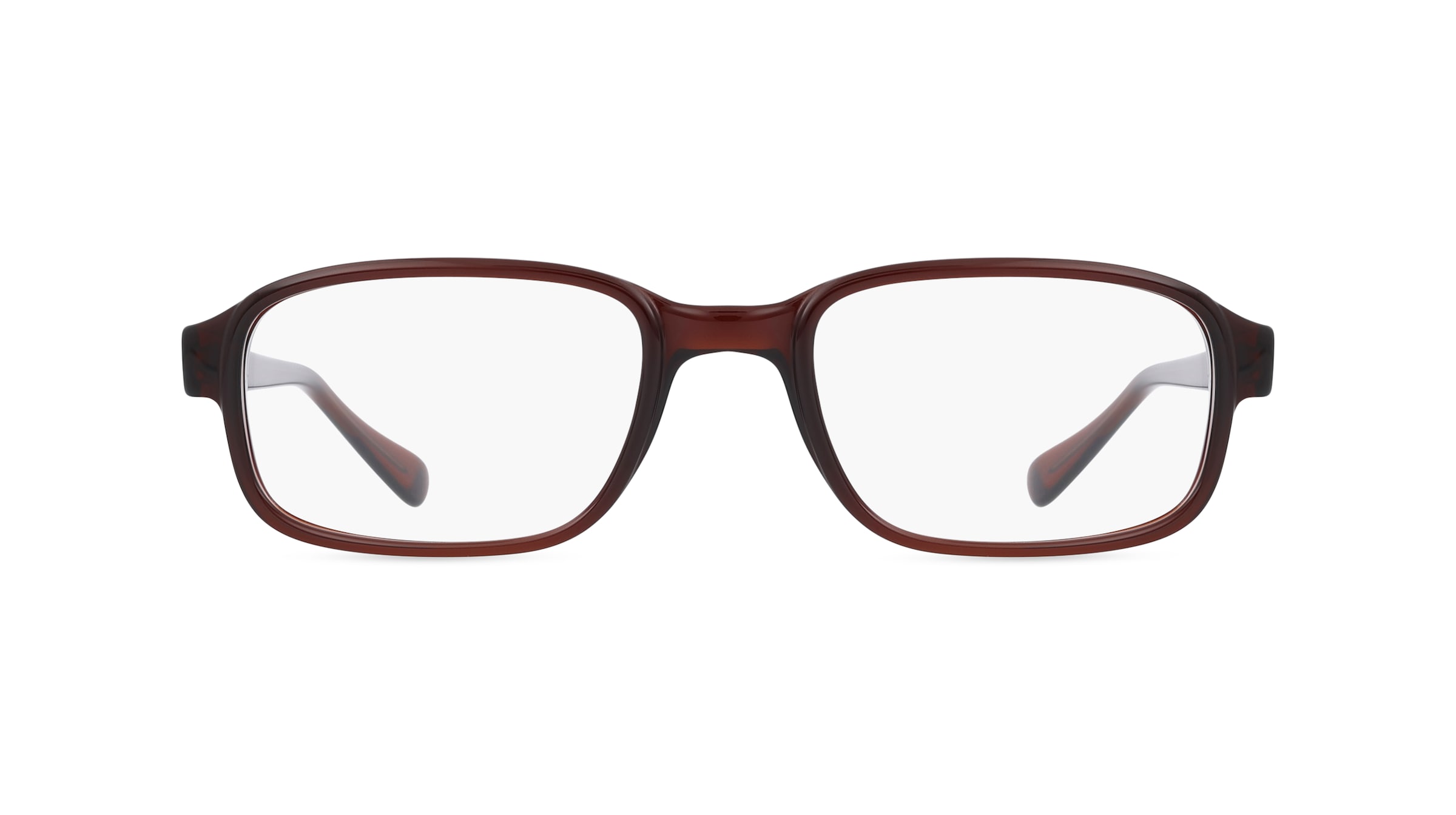 Fielmann MC 596 CL Herren-Brille inkl. Gläser Vollrand Eckig Propionat-Gestell 52mm/19mm/140mm, braun