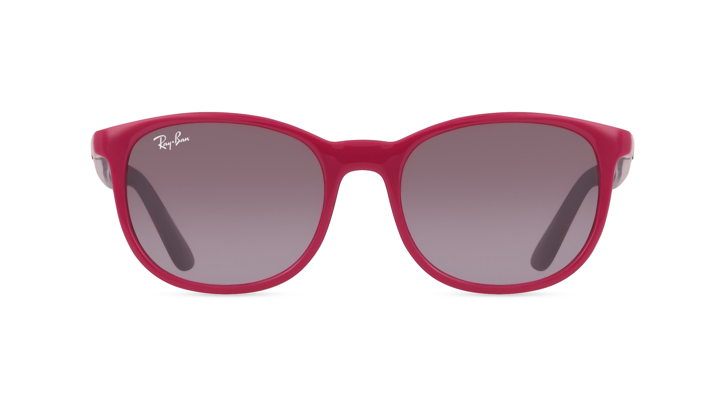 Ray-Ban Junior 0RJ9079S Kinder-Sonnenbrille Vollrand Eckig Acetat-Gestell, pink