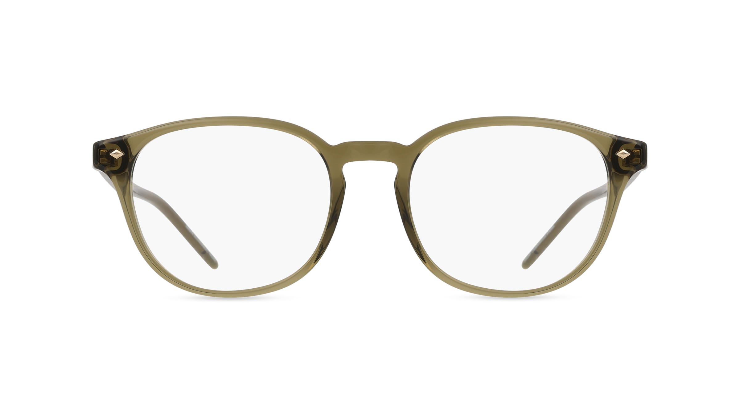 Giorgio Armani 0AR7259 Herren-Brille inkl. Gläser Vollrand Panto Acetat-Gestell 50/19/145, Grün