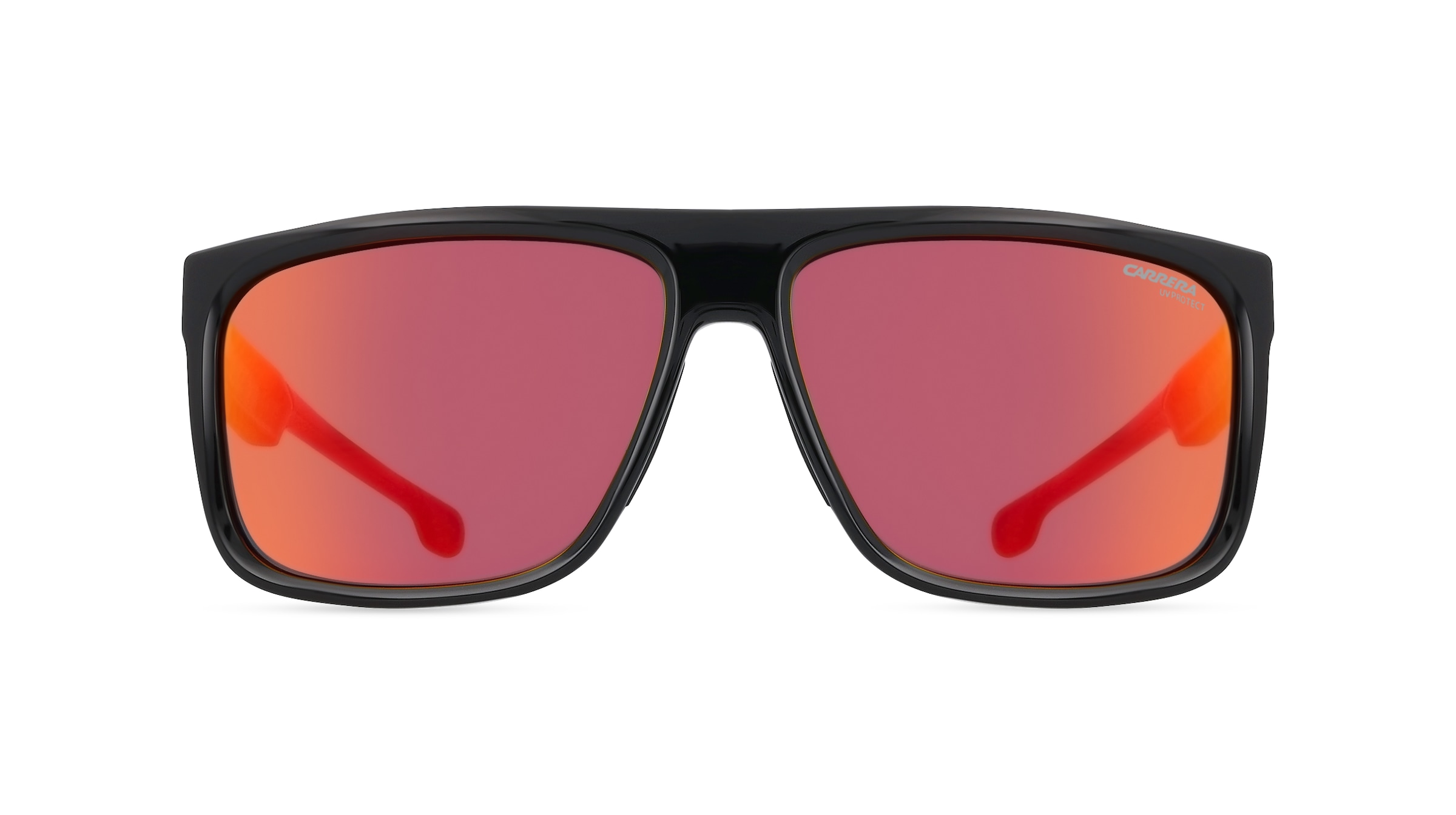 Carrera CARDUC 011/S Herren-Sonnenbrille Vollrand Eckig Kunststoff-Gestell, schwarz