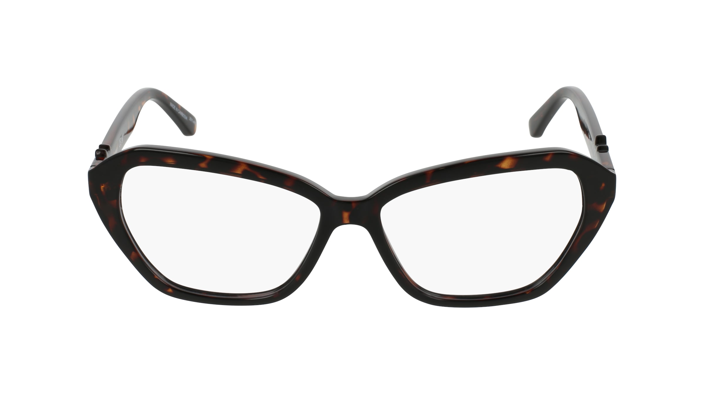 Karl Lagerfeld KL6232 Damen-Brille inkl. Gläser Vollrand Rund Kunststoff-Gestell 55/14/140, braun