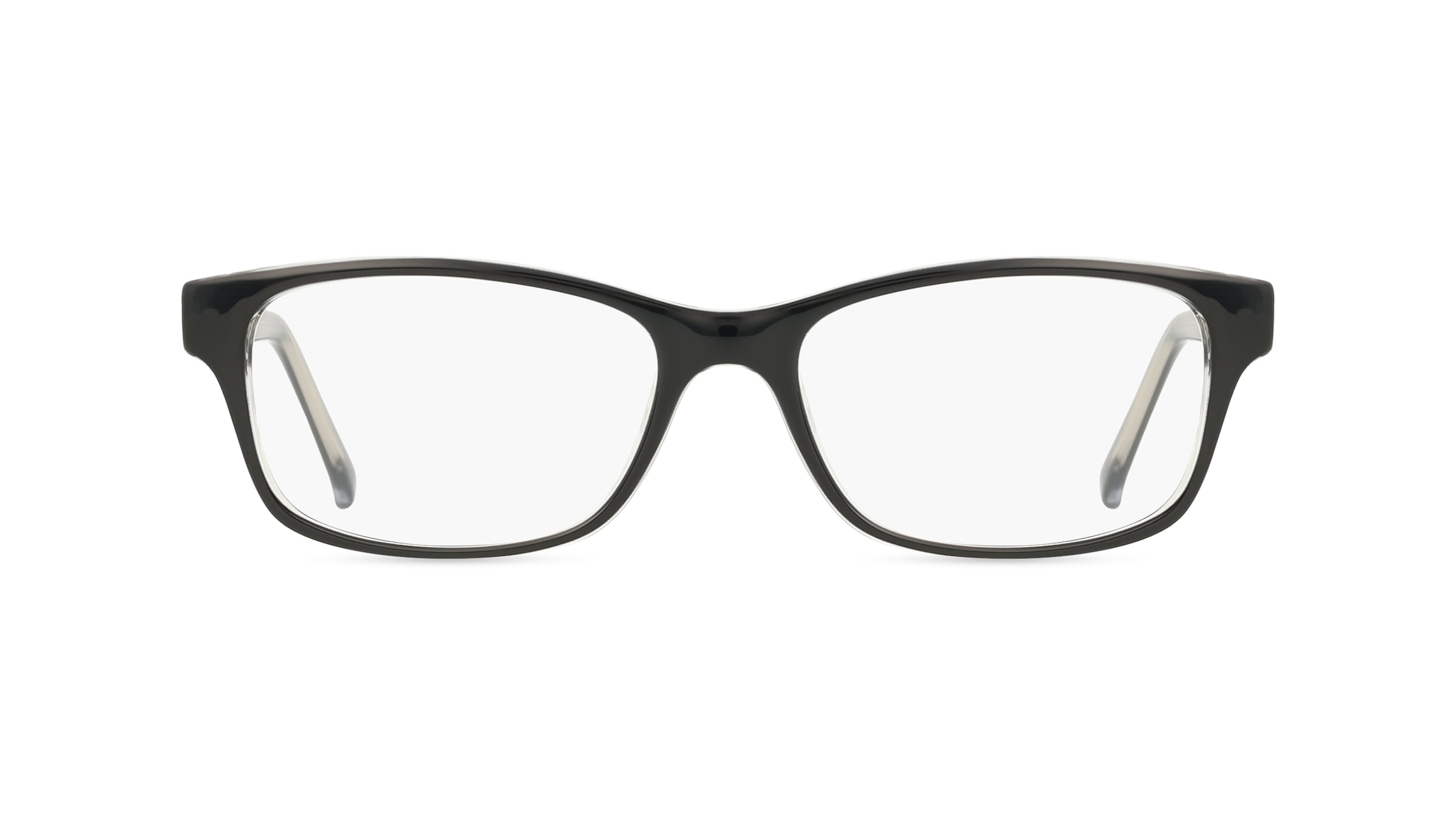 Fielmann MC 591 CL Damen-Brille inkl. Gläser Vollrand Eckig Propionat-Gestell 52mm/16mm/135mm, Schwarz