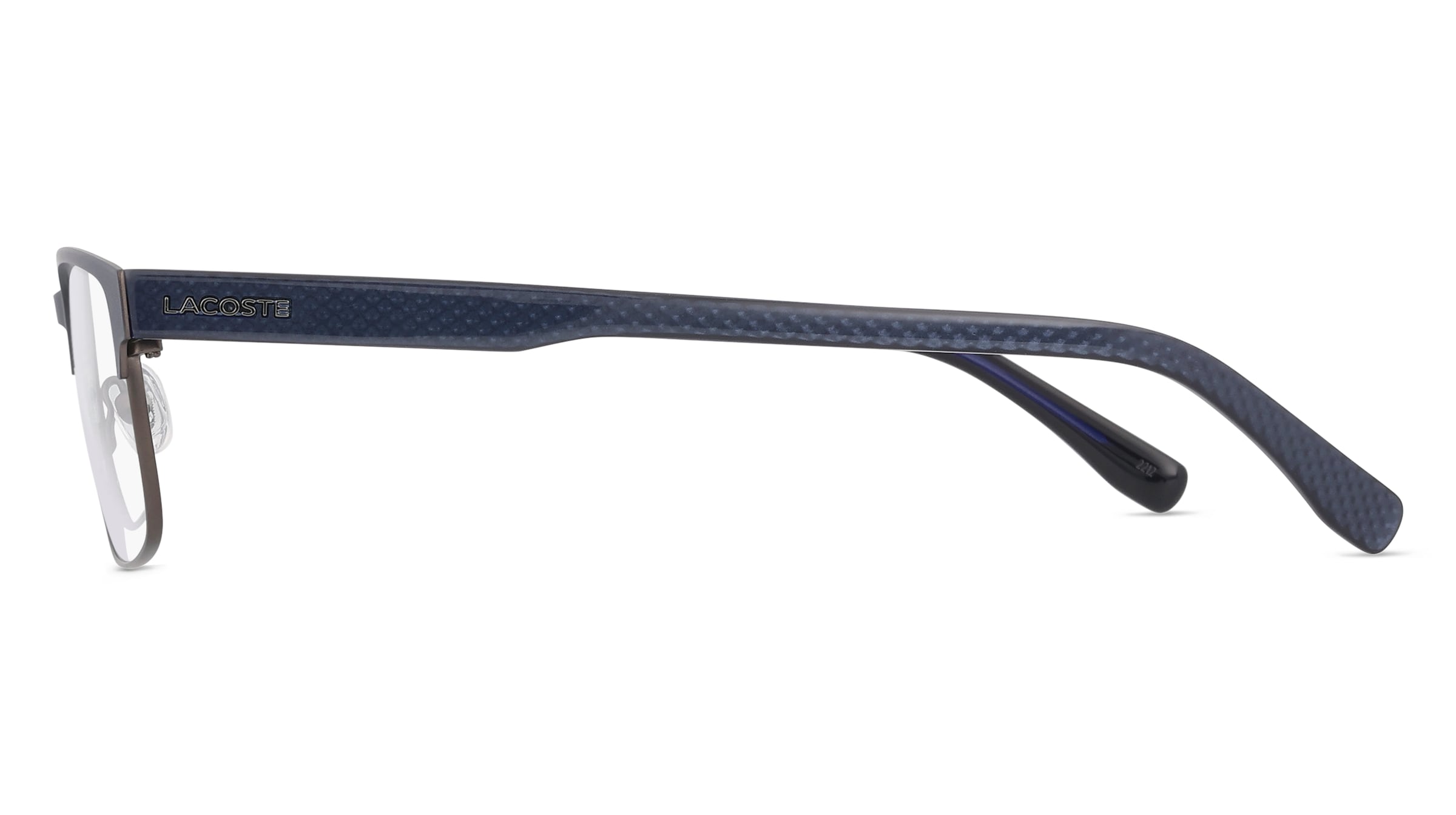 Thumbnail - Lacoste L2217 Herren-Brille inkl. Gläser Vollrand Eckig Metall-Gestell 54mm/17mm/145mm, blau