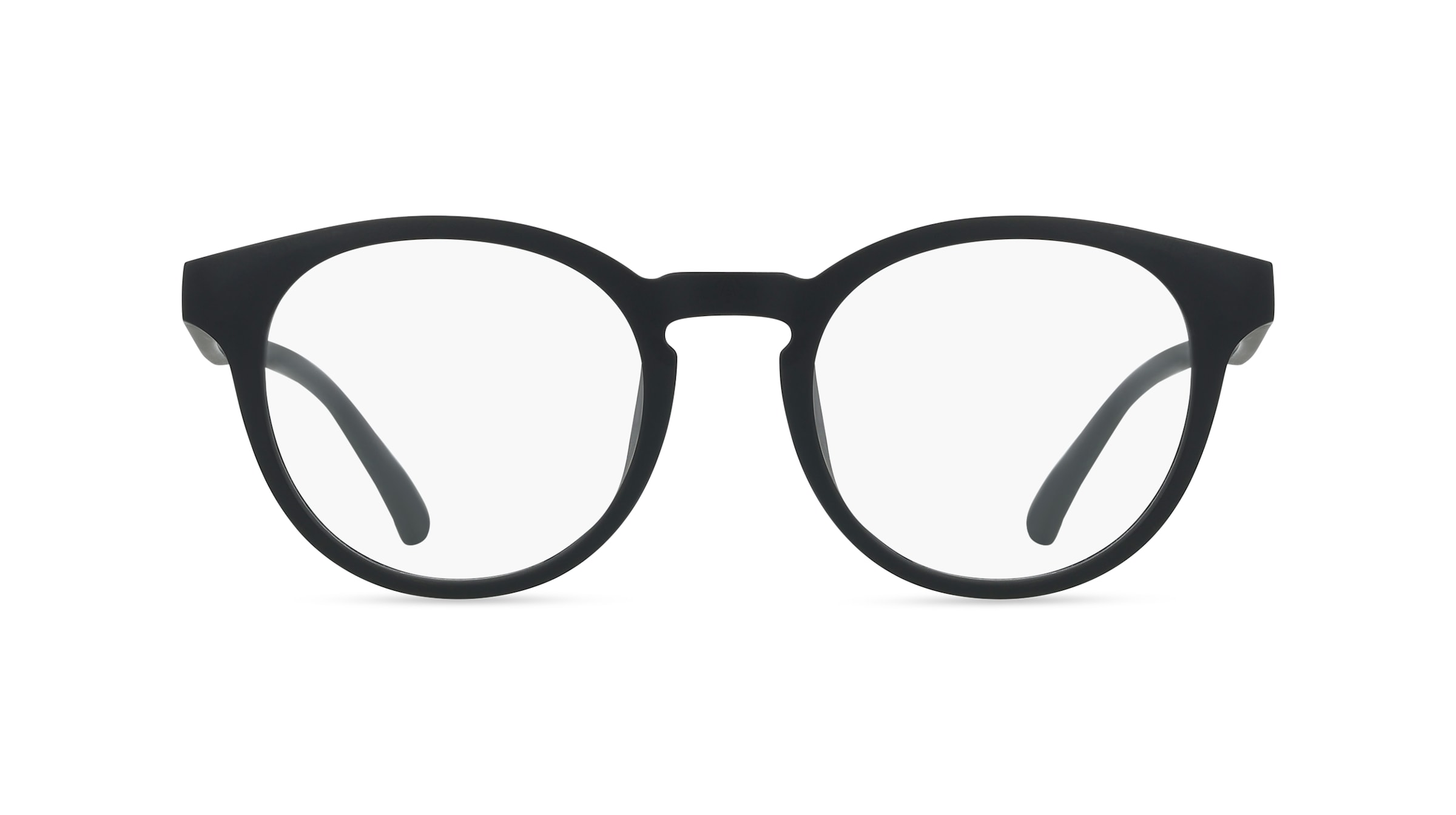 Gant GA50056 Unisex-Brille inkl. Gläser Vollrand Rund Kunststoff-Gestell 50/20/145, schwarz