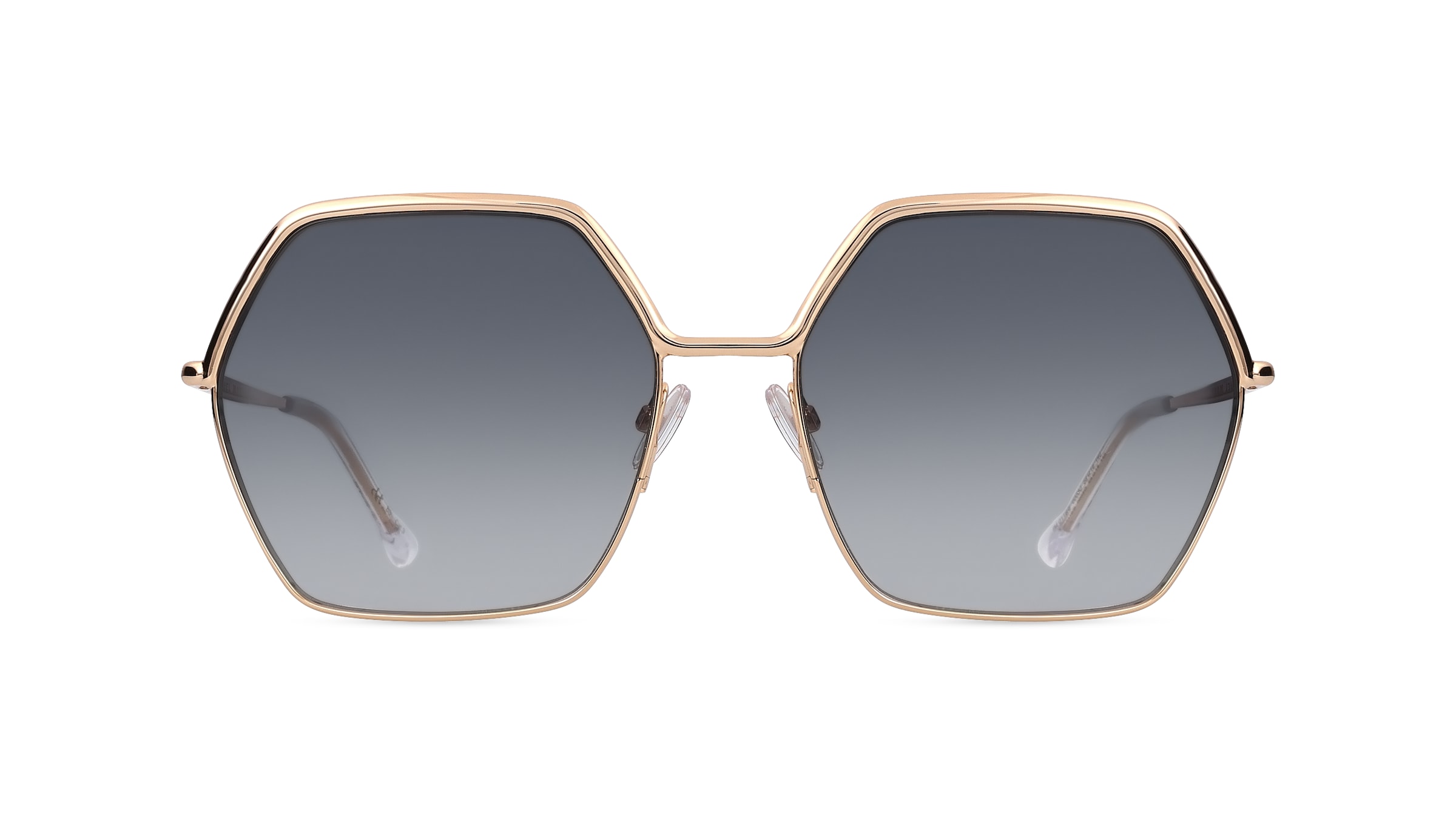 Isabel Marant IM 0119/S Damen-Sonnenbrille Vollrand Achteckig Metall-Gestell, gold