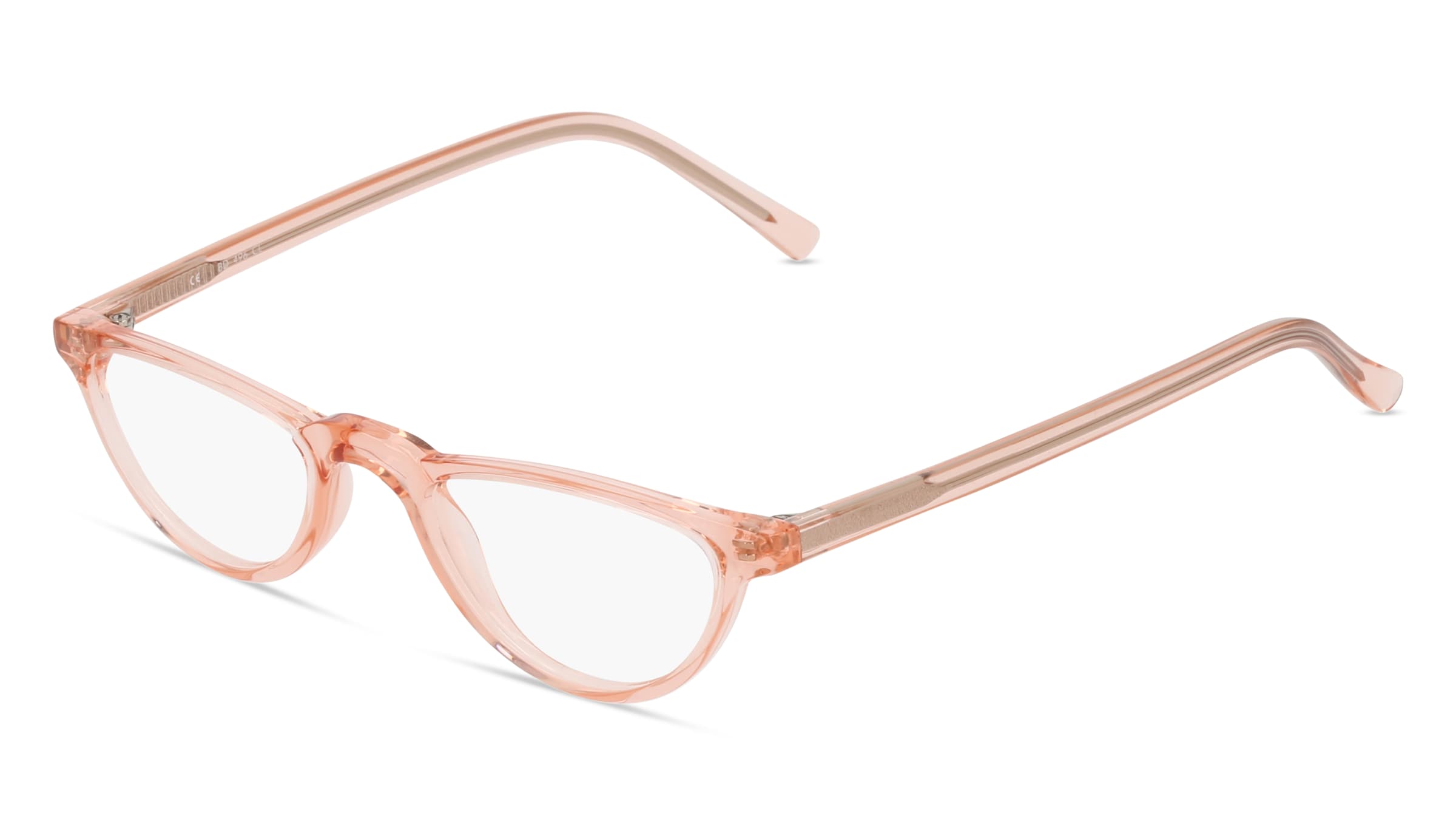 Fielmann BD 496 CL Damen-Brille inkl. Gläser Vollrand Halb Propionat-Gestell 46/20/145, Pink