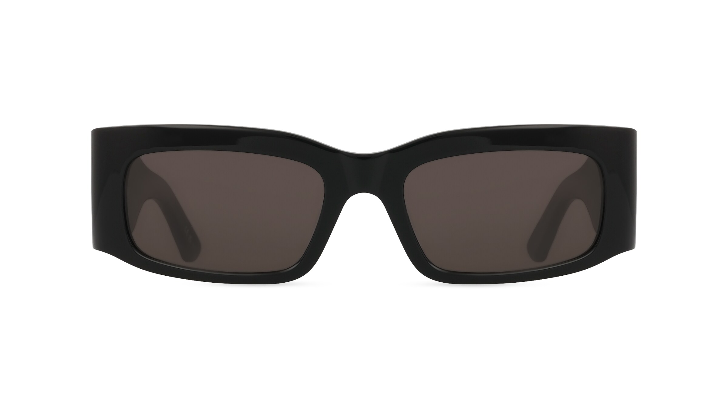 Balenciaga BB0328S Unisex-Sonnenbrille Vollrand Rechteckig Recycled Acetat-Gestell, schwarz