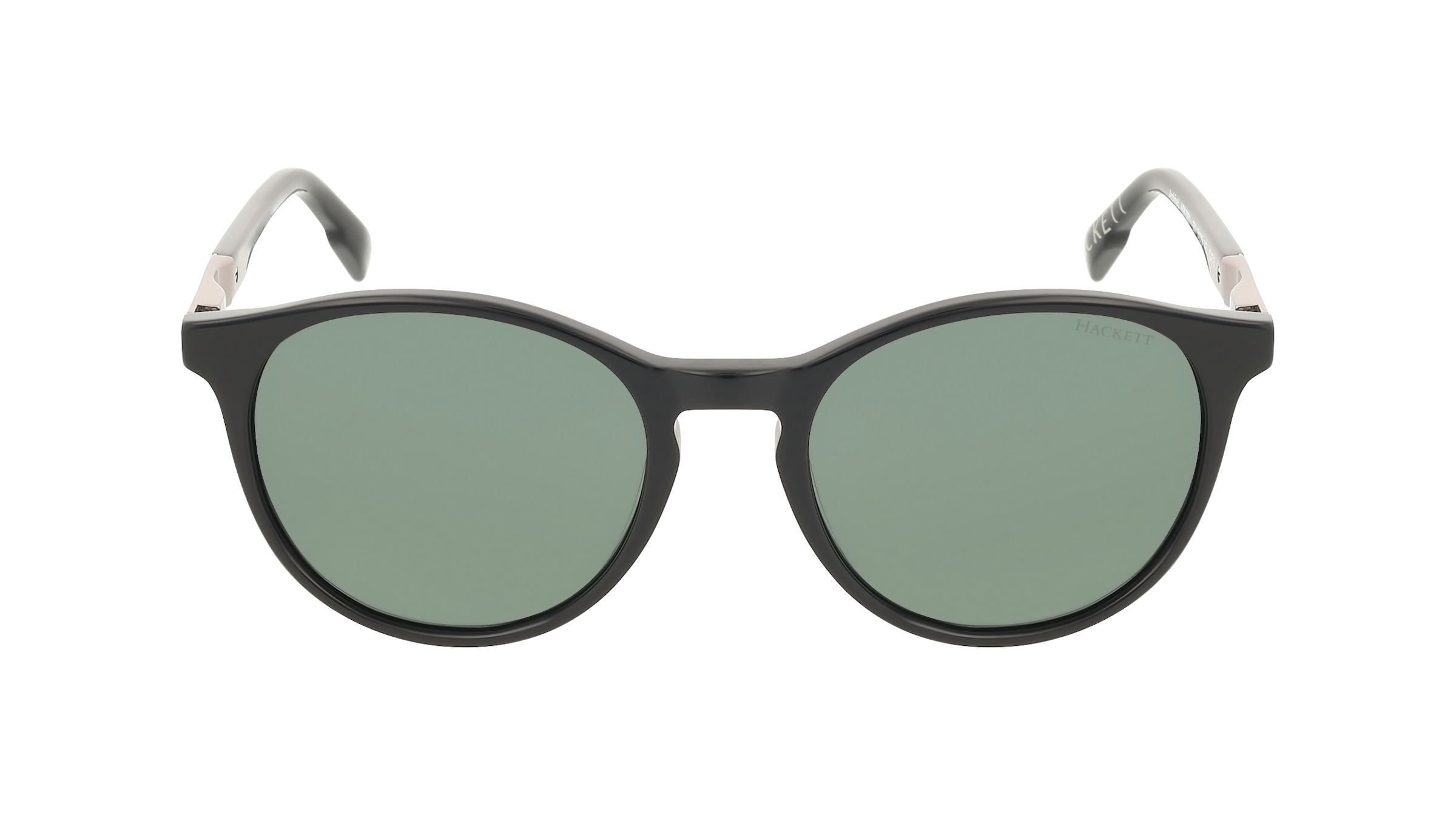 Hackett HE3361 Herren-Sonnenbrille Vollrand Rund Acetat-Gestell, schwarz