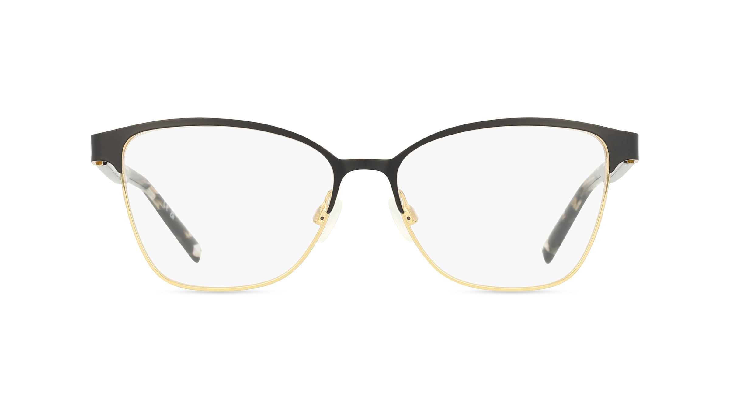 DKNY DK3007 Damen-Brille inkl. Gläser Vollrand Butterfly Metall-Gestell 52mm/16mm/145mm, schwarz