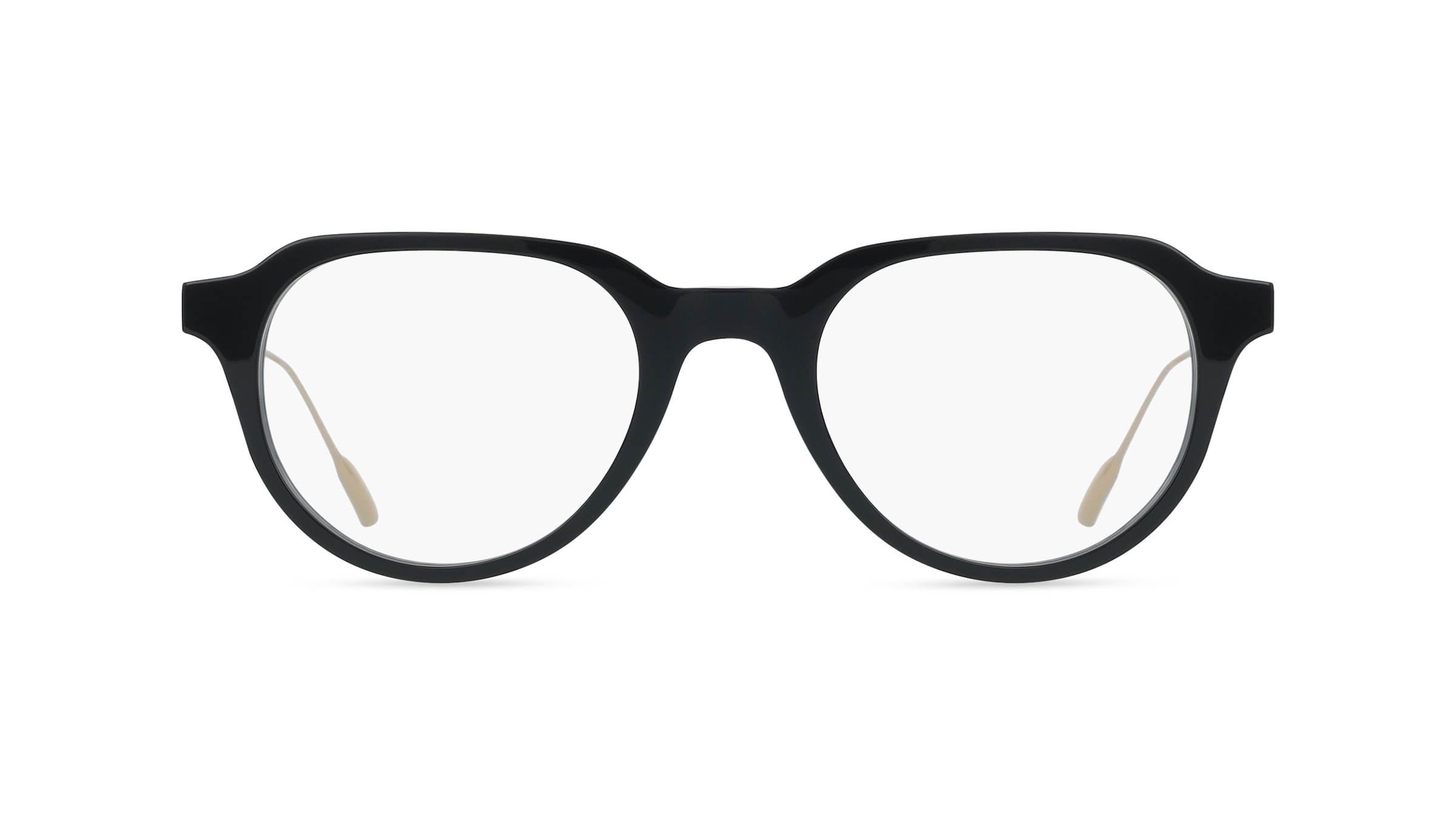 Moncler ME2031 Unisex-Brille inkl. Gläser Vollrand Oval Acetat-Gestell 50/21/145, Schwarz