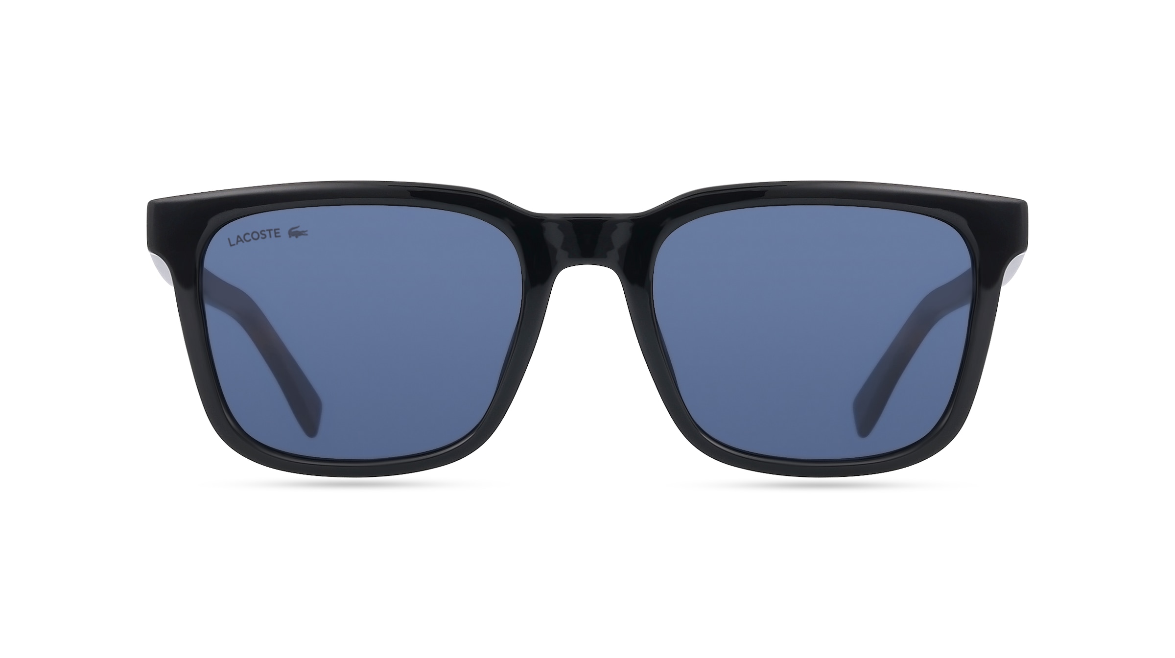Lacoste L954S Herren-Sonnenbrille Vollrand Quadratisch Kunststoff-Gestell, Schwarz