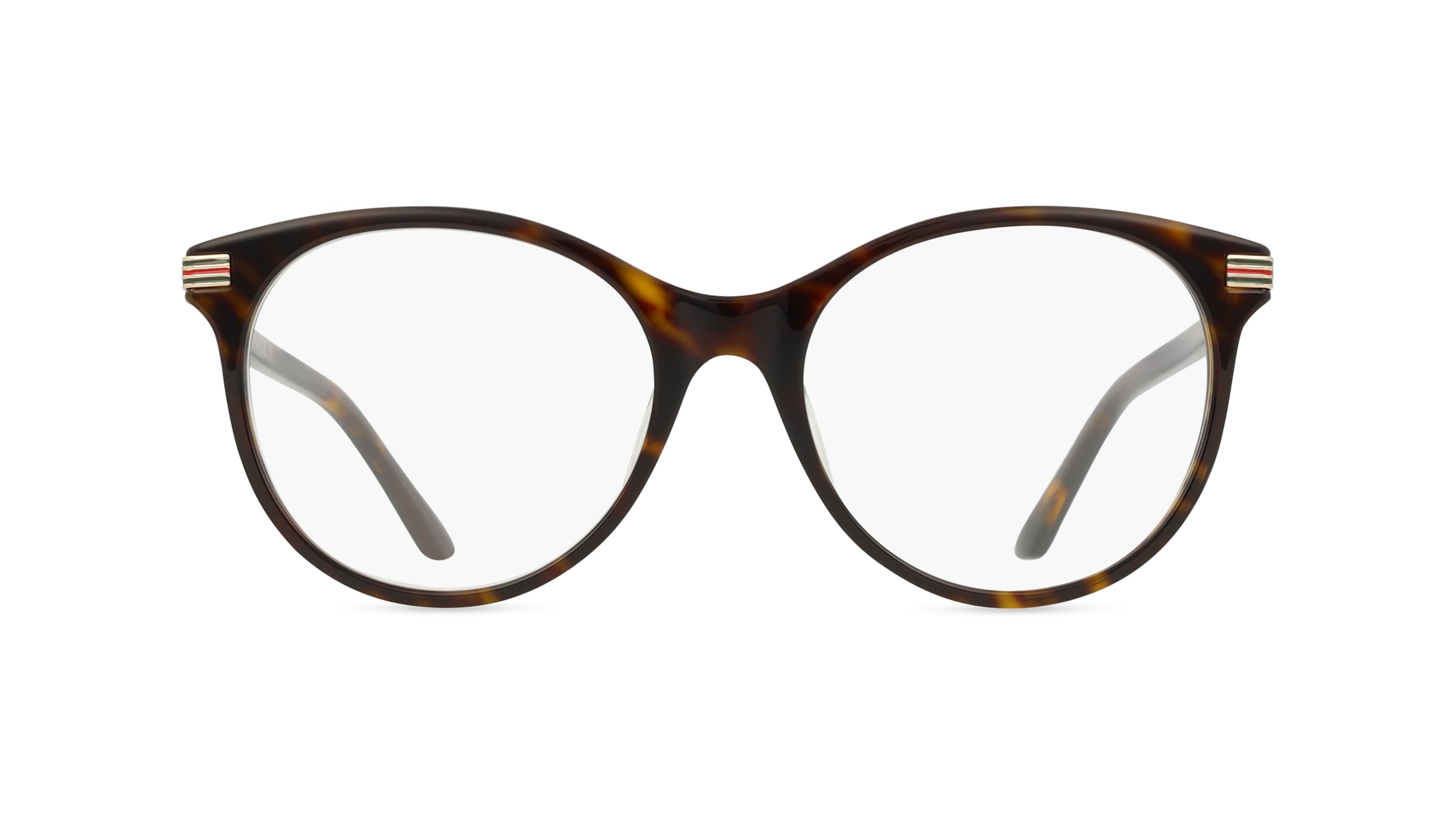 Gucci GG1450O Damen-Brille inkl. Gläser Vollrand Butterfly Acetat-Gestell 53mm/18mm/140mm, braun