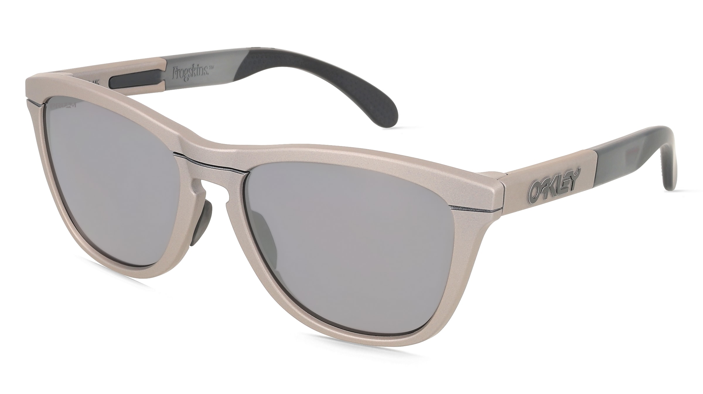 Oakley 0OO9284 FROGSKINS RANGE Herren-Sonnenbrille Vollrand Rund Kunststoff-Gestell, Grau