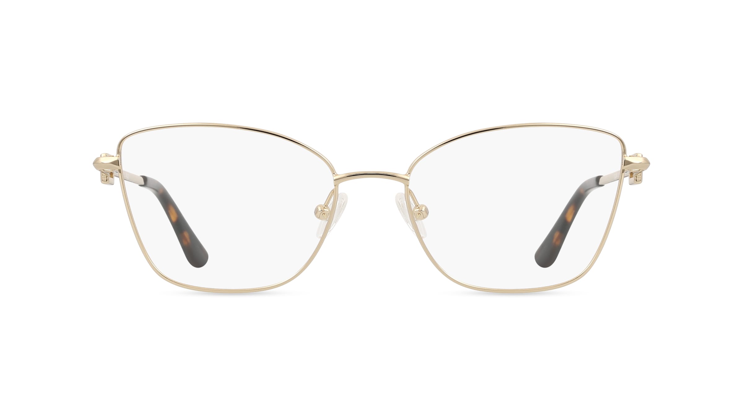 Guess GU2974 Damen-Brille inkl. Gläser Vollrand Cateye Metall-Gestell 52mm/16mm/140mm, gold