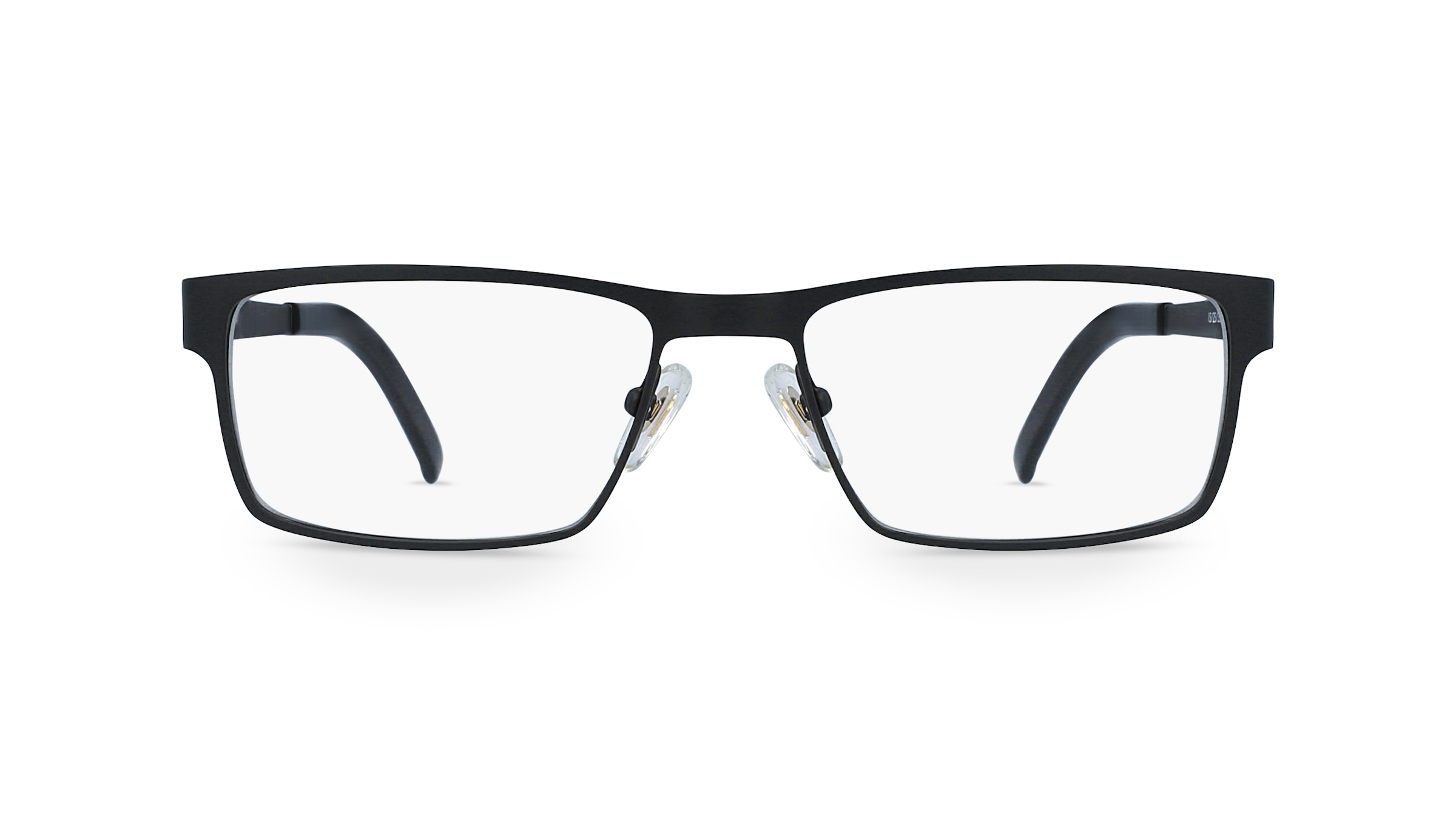 Fielmann OPH 9744 FLEX FA Herren-Brille inkl. Gläser Vollrand Eckig Metall-Gestell 52mm/16mm/140mm, schwarz