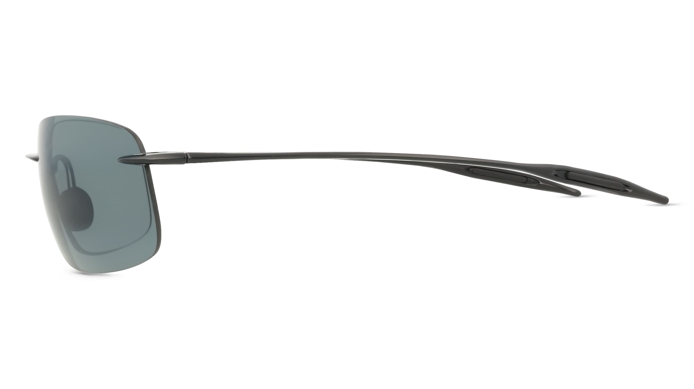 Thumbnail - Maui Jim MJ0422S Breakwall Unisex-Sonnenbrille Randlos Quadratisch Kunststoff-Gestell, schwarz