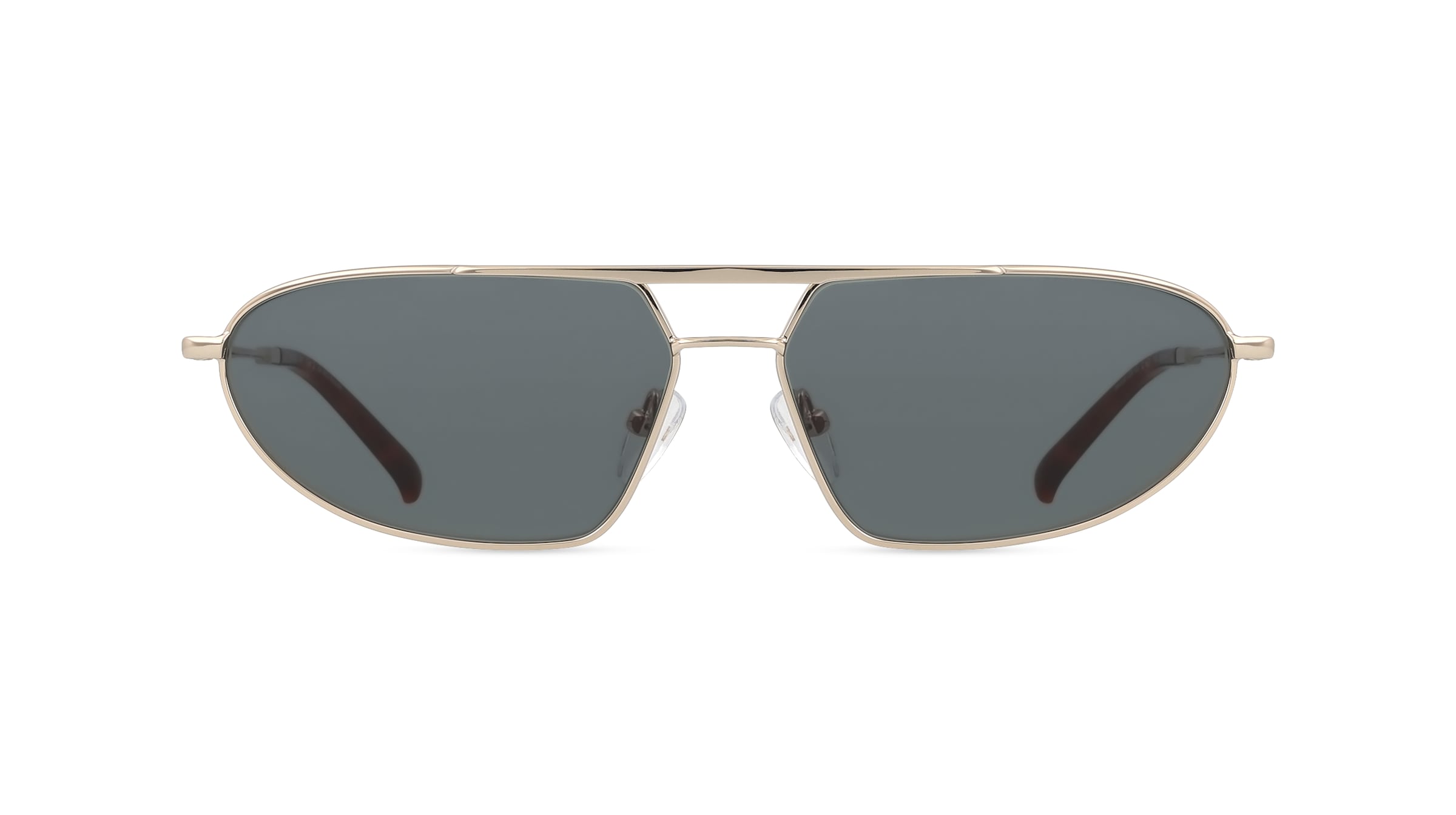 Fielmann BD 572 SUN FA BILLY Herren-Sonnenbrille Vollrand Schmal Edelstahl-Gestell, gold