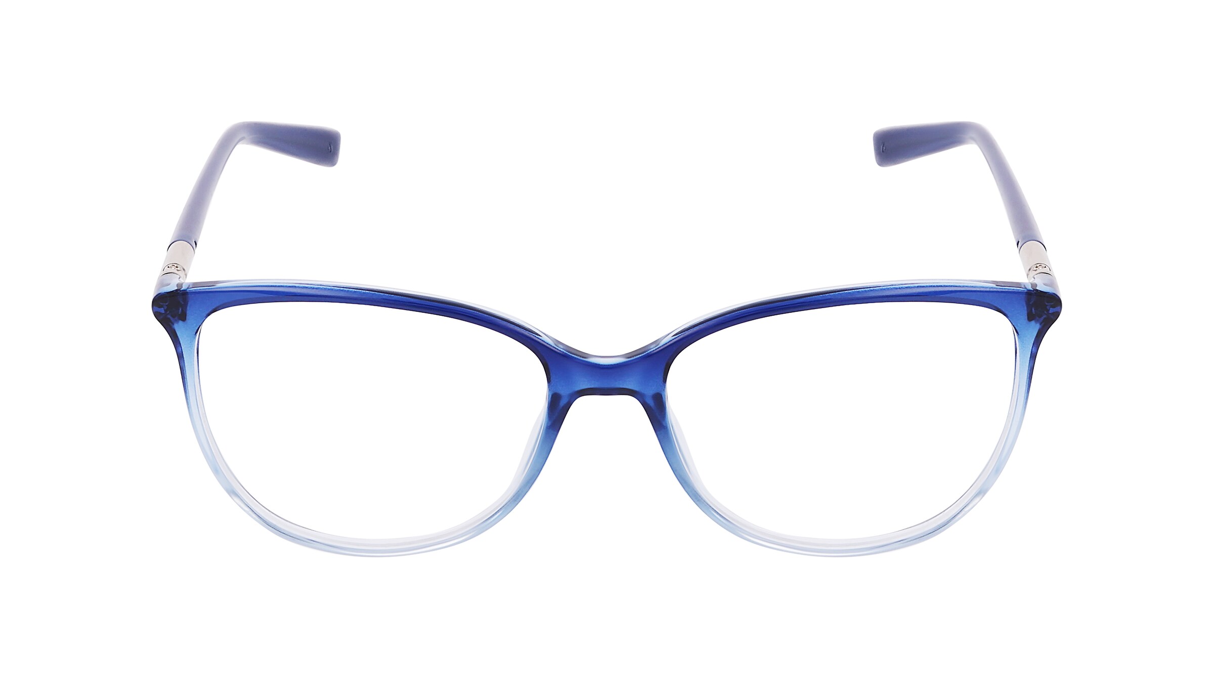 Esprit 17561 Damen-Brille inkl. Gläser Vollrand Eckig Kunststoff-Gestell 53mm/16mm/135mm, blau