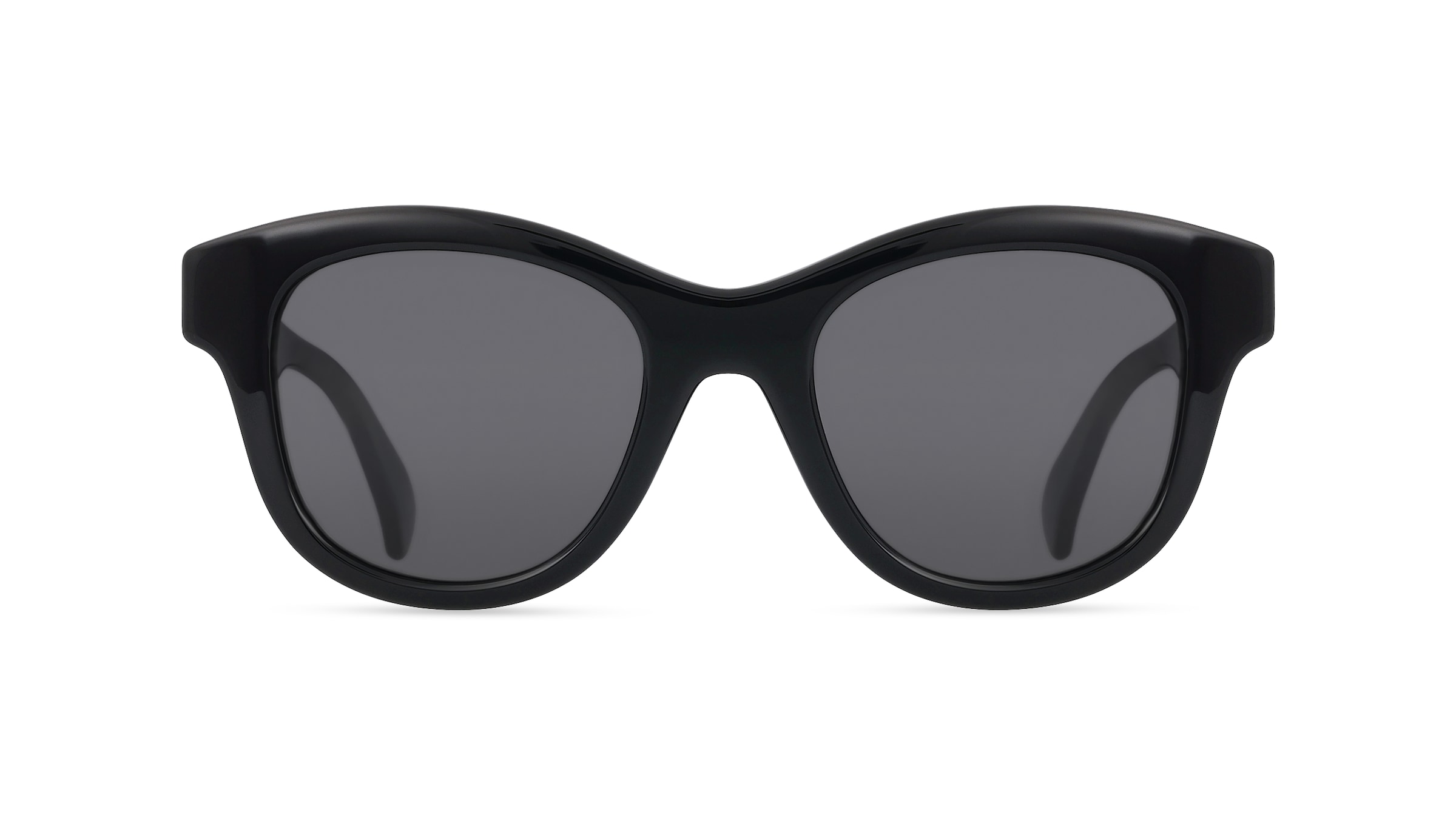 Kenzo KZ40152I Damen-Sonnenbrille Vollrand Panto Kunststoff-Gestell, schwarz