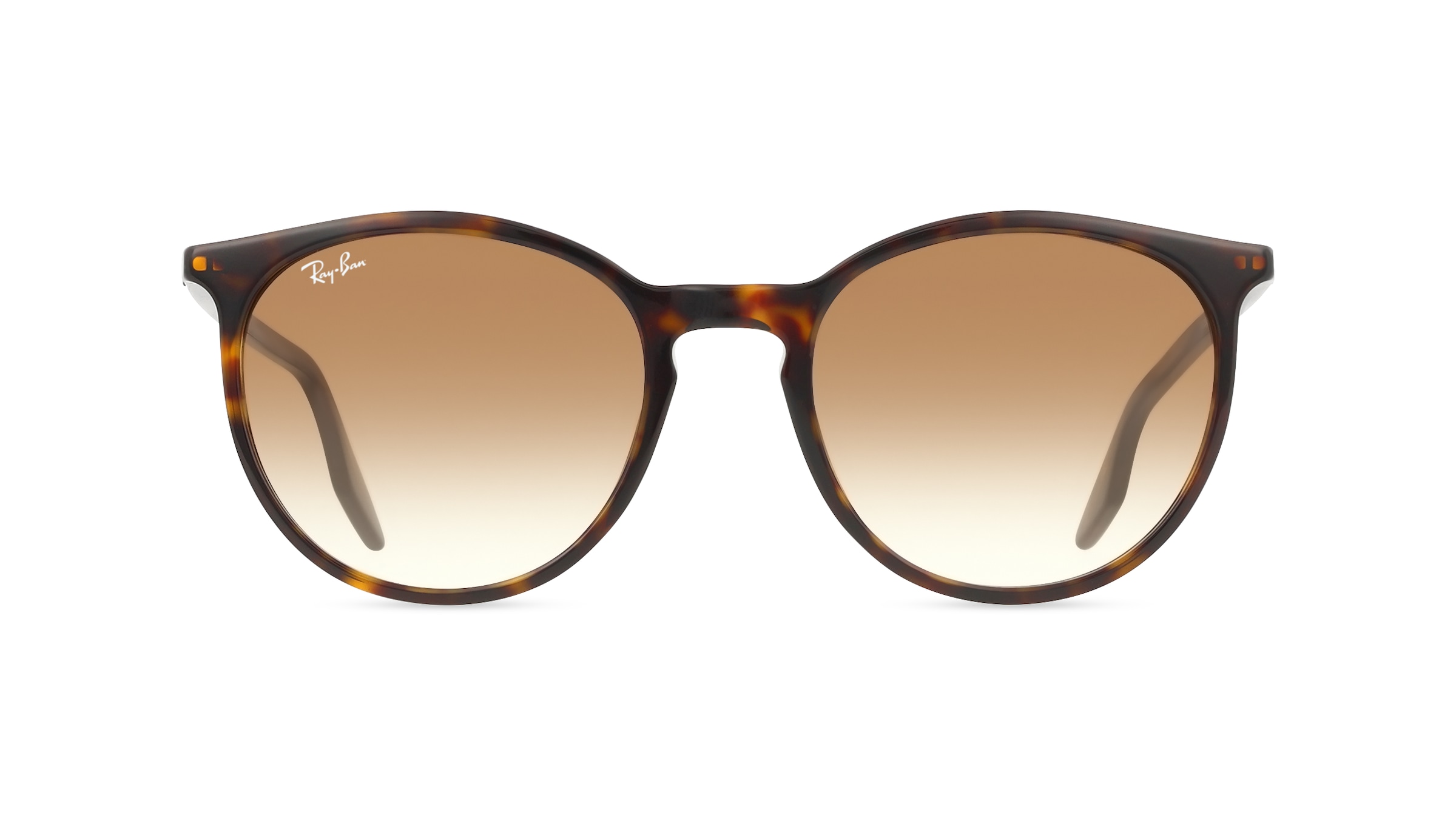 Ray-Ban RB2204 Unisex-Sonnenbrille Vollrand Panto Acetat-Gestell, Havanna