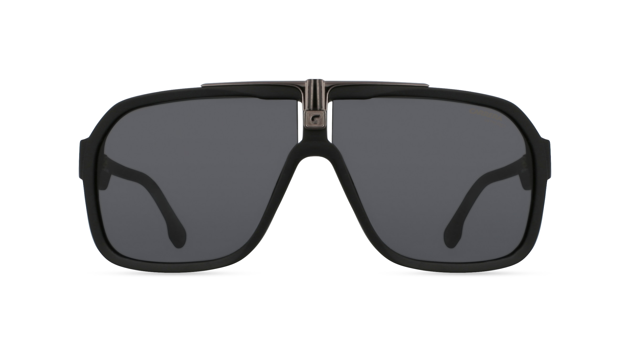 Carrera 1014/S Herren-Sonnenbrille Vollrand Monoscheibe Kunststoff-Gestell, schwarz