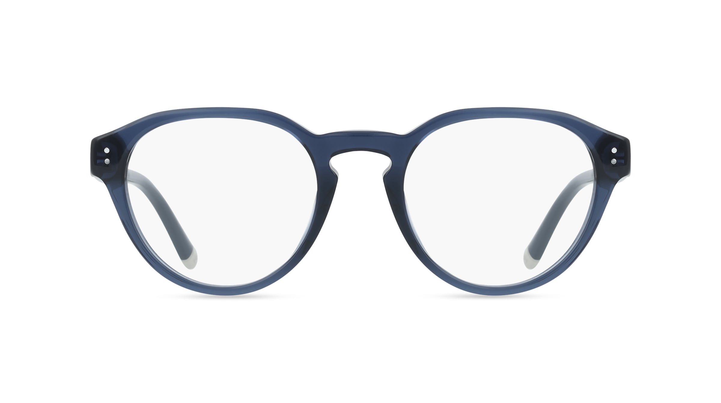Polo Ralph Lauren PH2304U Herren-Brille inkl. Gläser Vollrand Panto Acetat-Gestell 50/20/145, Blau