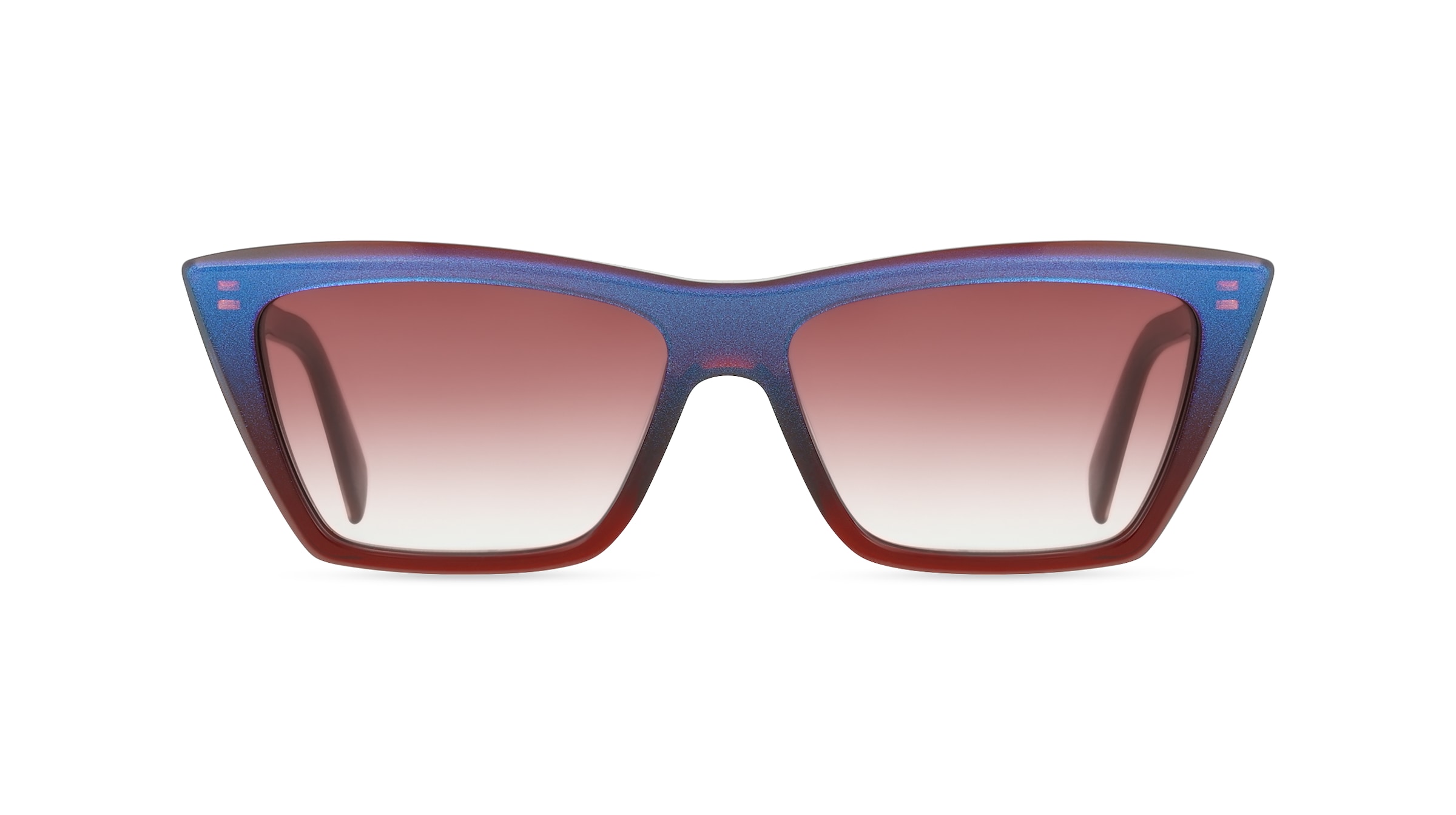 Liu Jo LIU JO LJ802S Damen-Sonnenbrille Vollrand Eckig Acetat-Gestell, blau