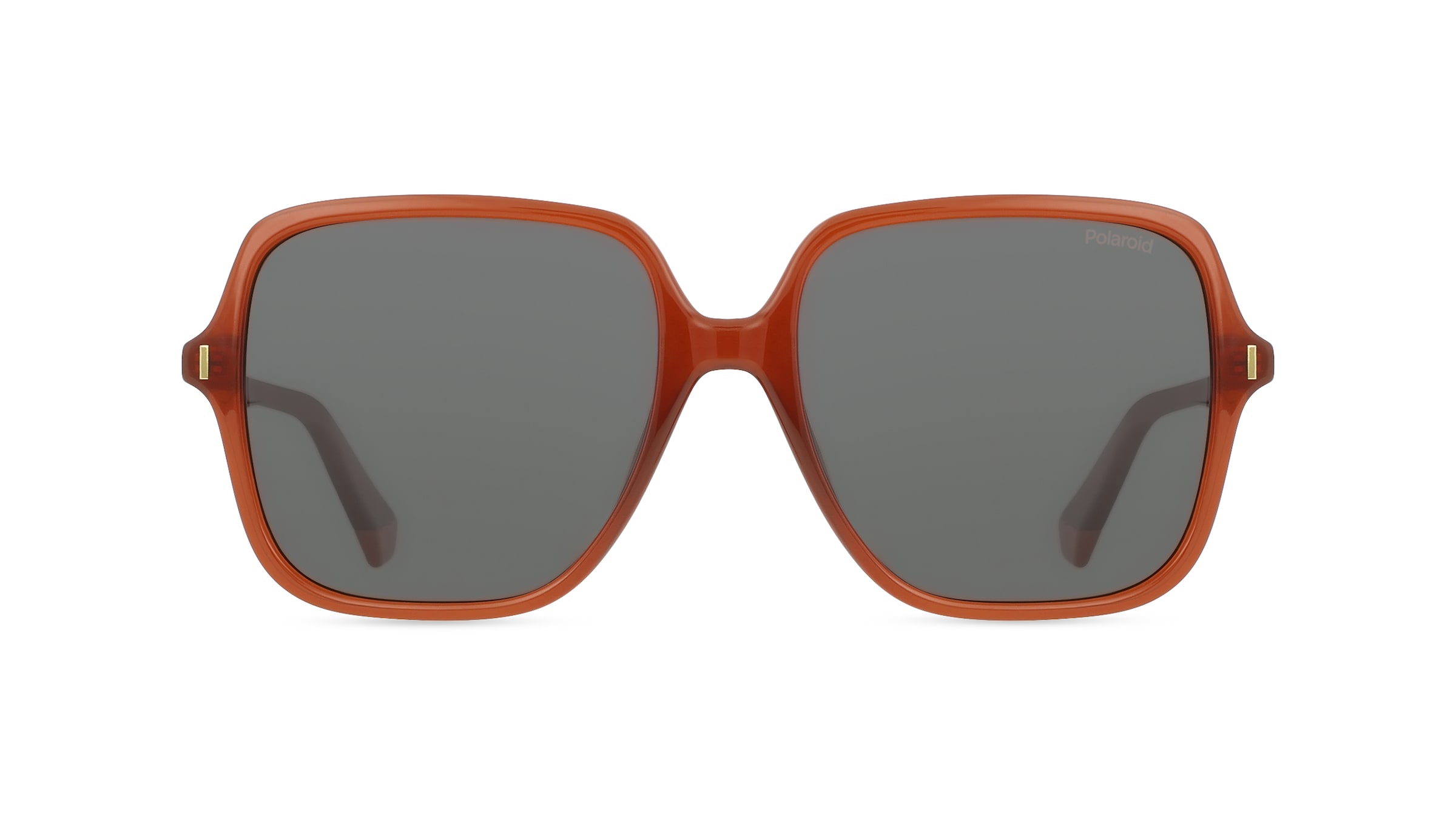 Polaroid PLD 6219/S Damen-Sonnenbrille Vollrand Eckig Kunststoff-Gestell, orange