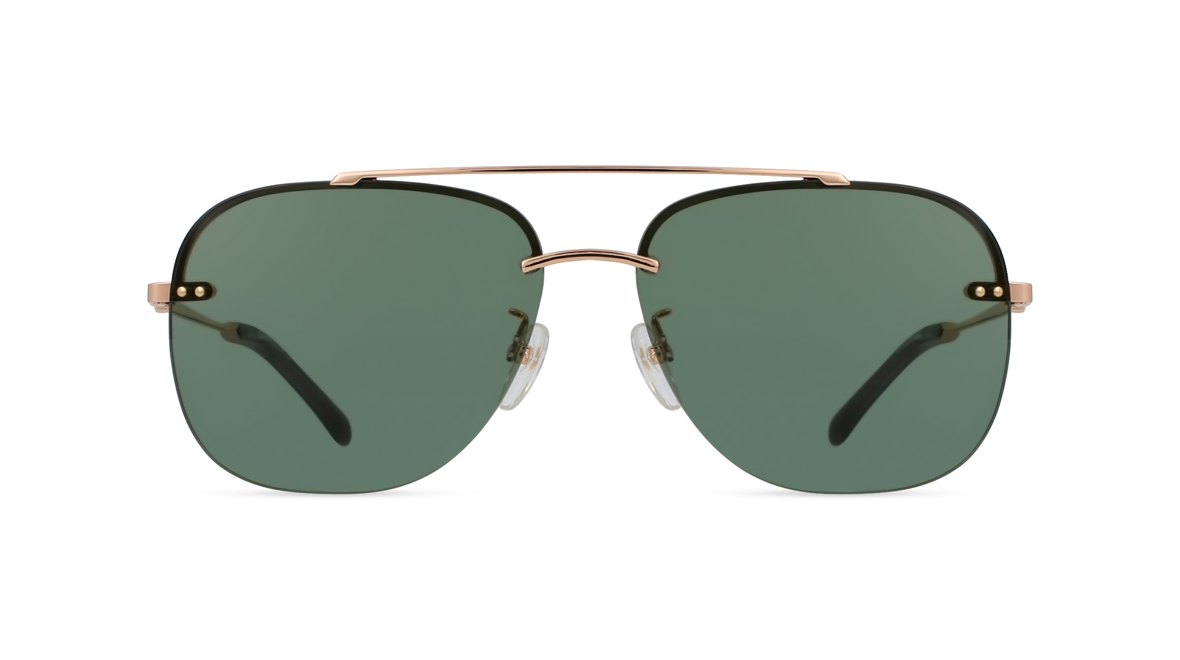 Zadig & Voltaire Z&VSZV277 Unisex-Sonnenbrille Halbrand Pilot Metall-Gestell, gold