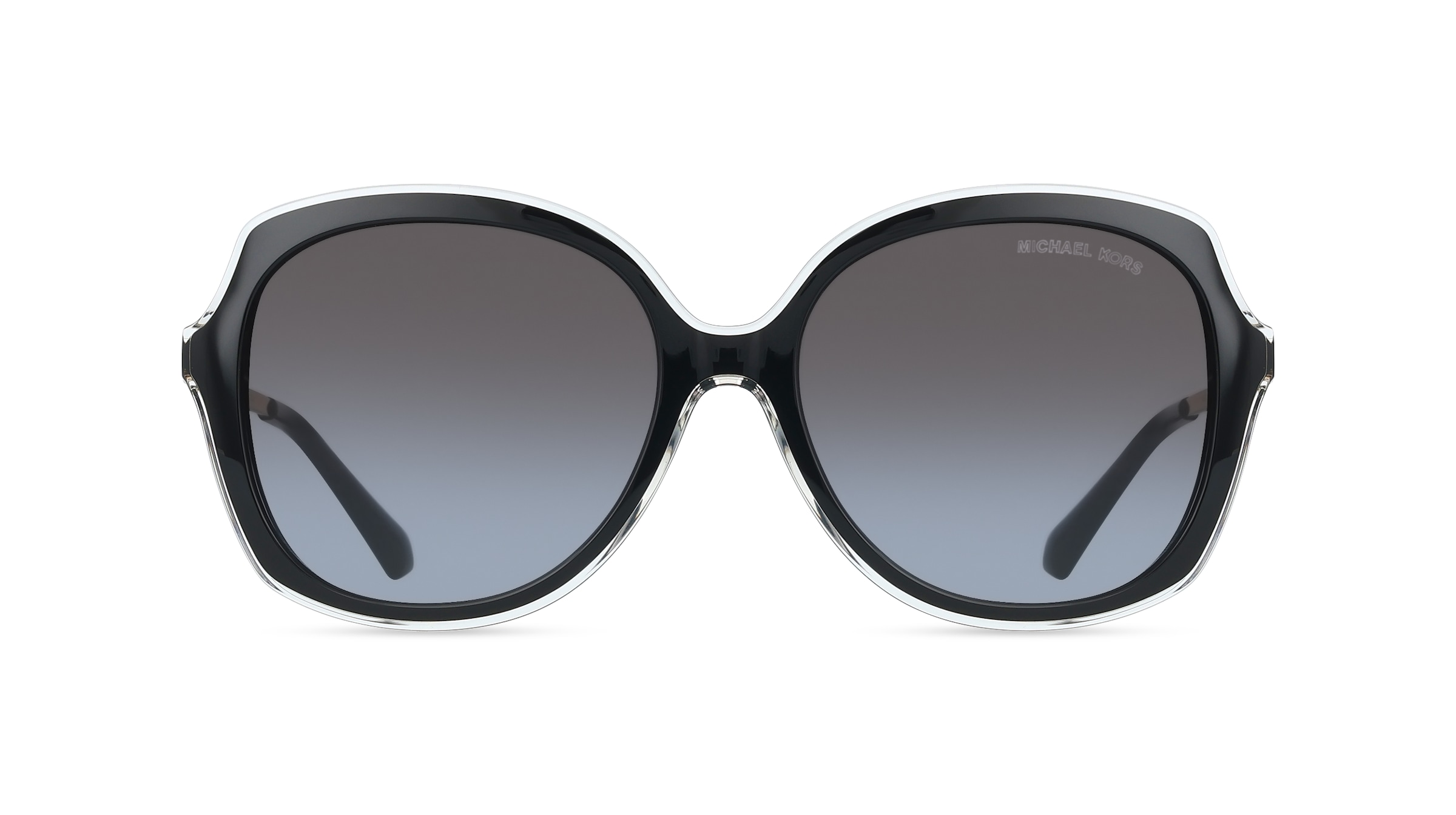Michael Kors MK2273U CANARY ISLANDS Damen-Sonnenbrille Vollrand Quadratisch Kunststoff-Gestell, Schwarz