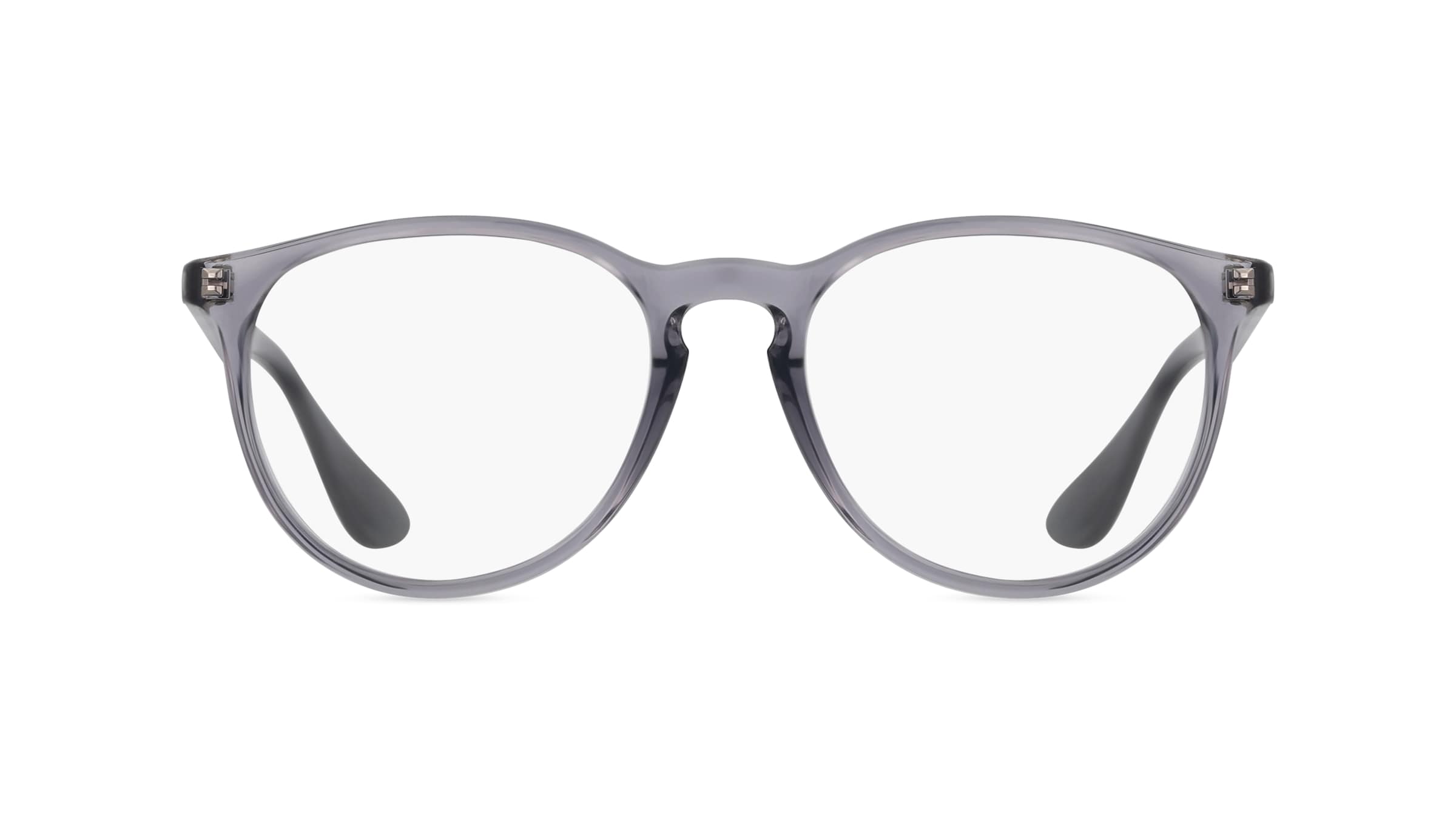 Ray-Ban RX7046 Damen-Brille inkl. Gläser Vollrand Panto Kunststoff-Gestell 51mm/18mm/140mm, grau