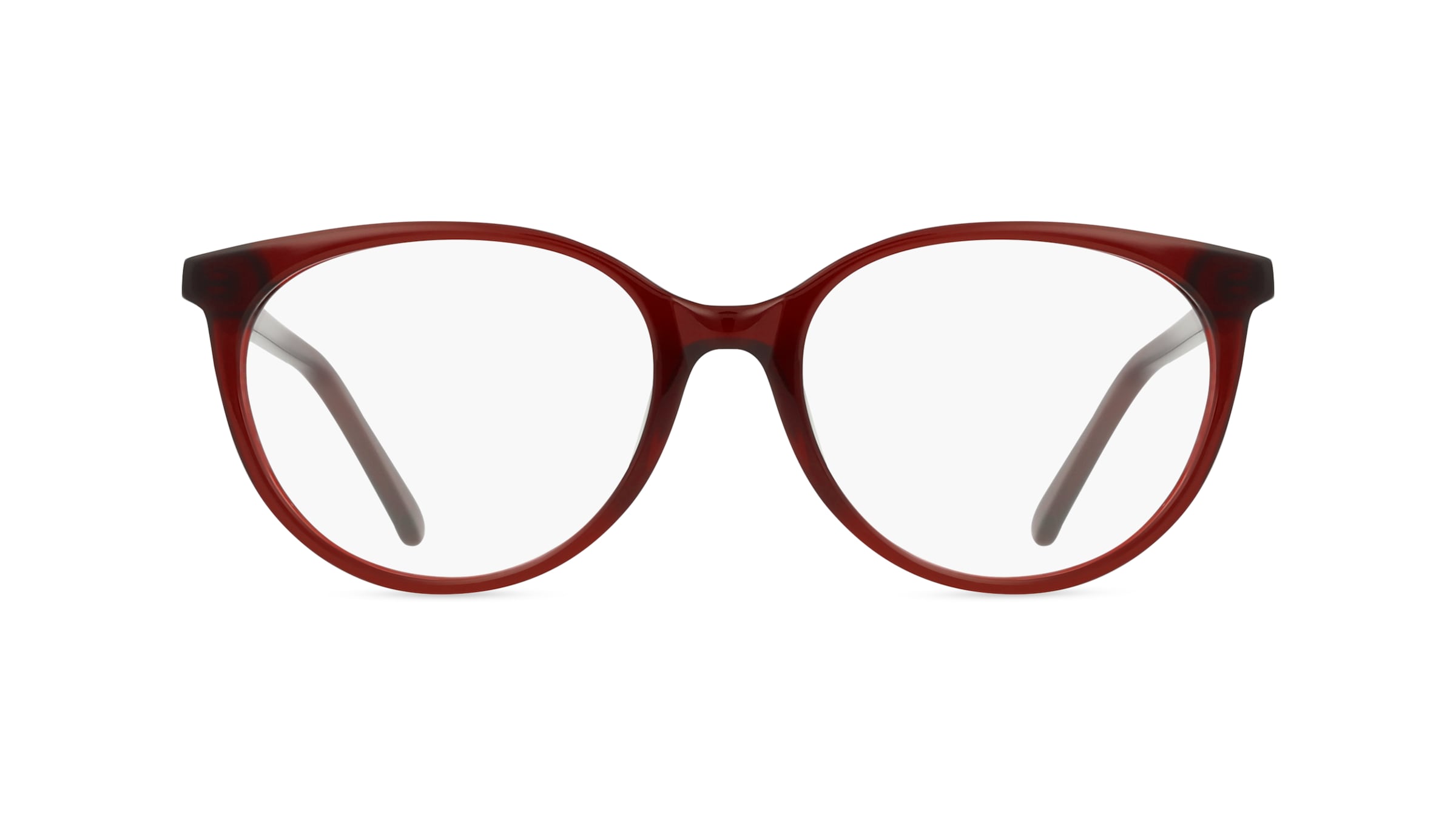 Fielmann JIL 012 RN Damen-Brille inkl. Gläser Vollrand Oval Acetat-Gestell 52mm/17mm/135mm, rot