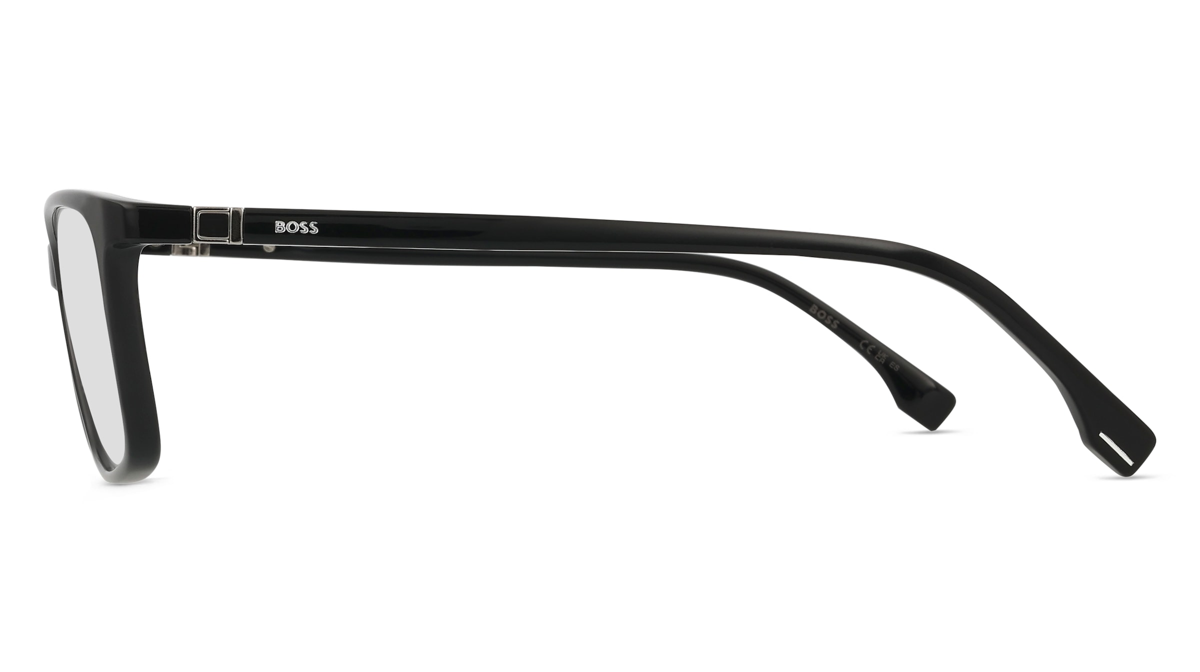 Thumbnail - Boss 1573 Herren-Brille inkl. Gläser Vollrand Eckig Propionat-Gestell 56/17/145, schwarz